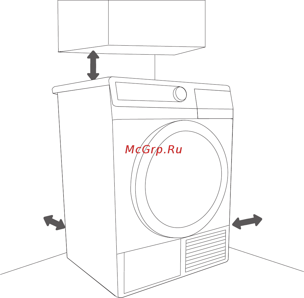 Gorenje d 844bh [12/48] Установка и подключение