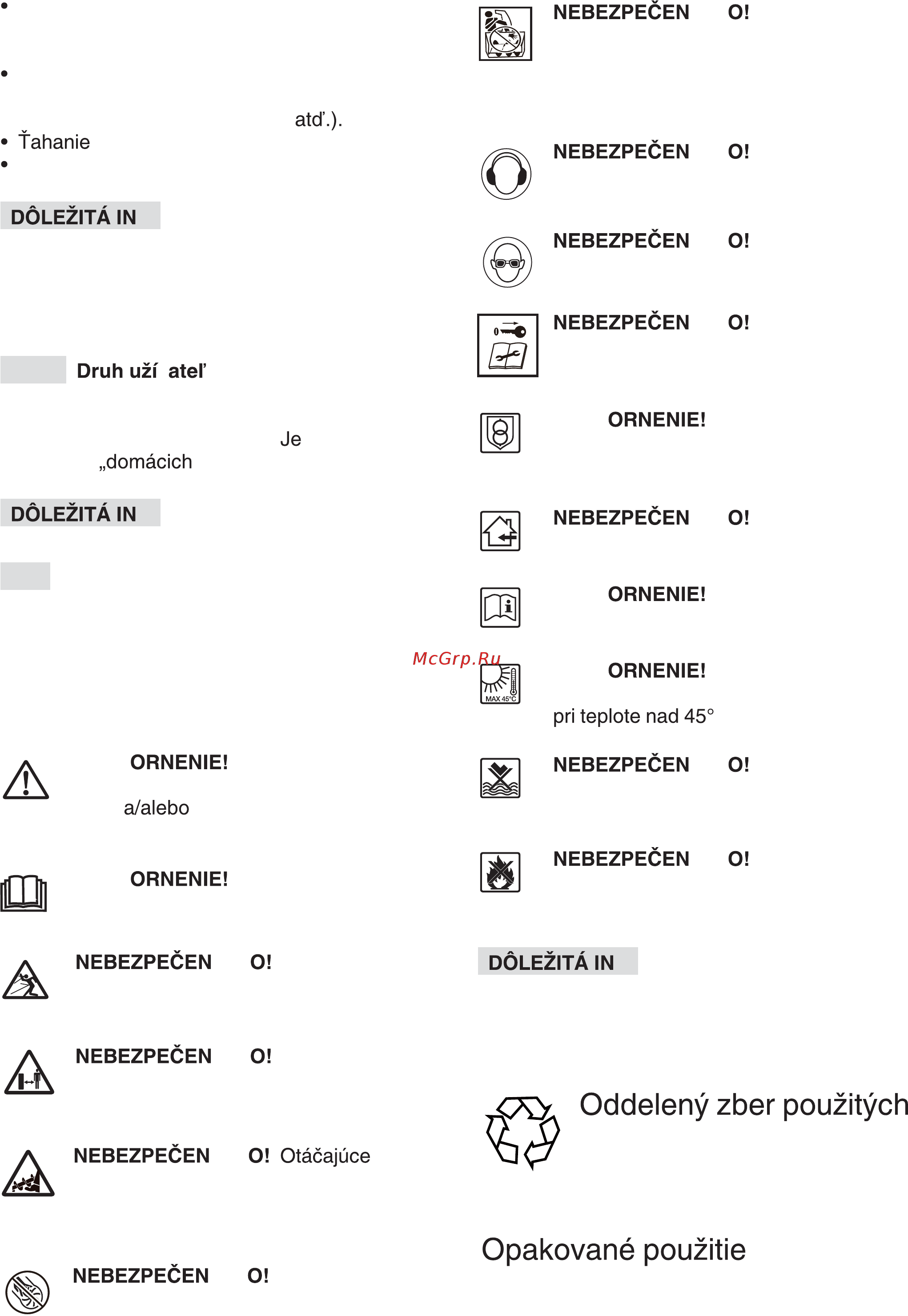 Greenworks GD40STK4 2600607 Инструкция по эксплуатации онлайн [258/292] 862248