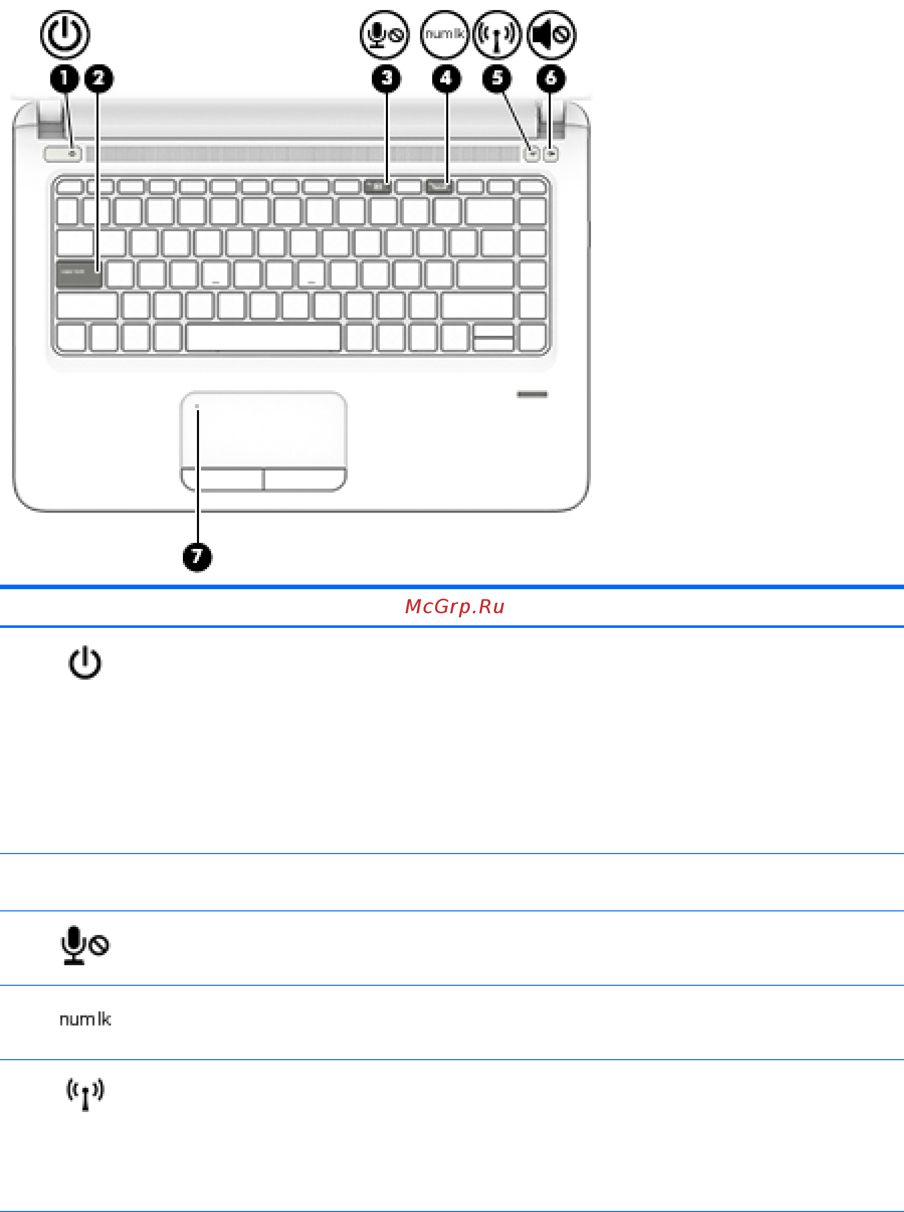 HP probook 440, p5s52ea [21/86] Вид сверху 9