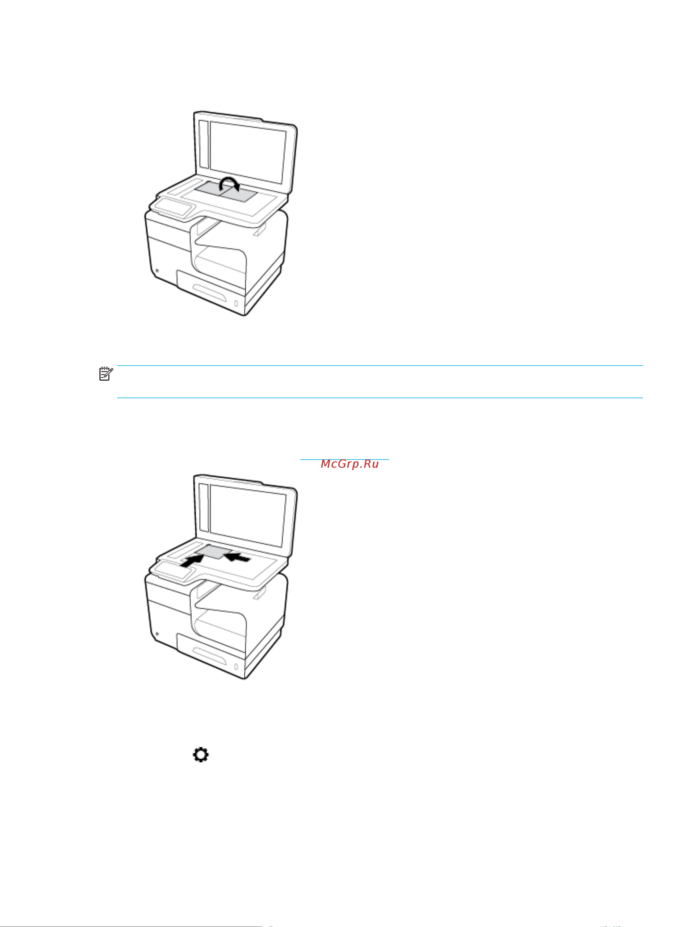 HP PageWide Pro MFP 477dw(D3Q20B) [107/231] Копирование фотографий