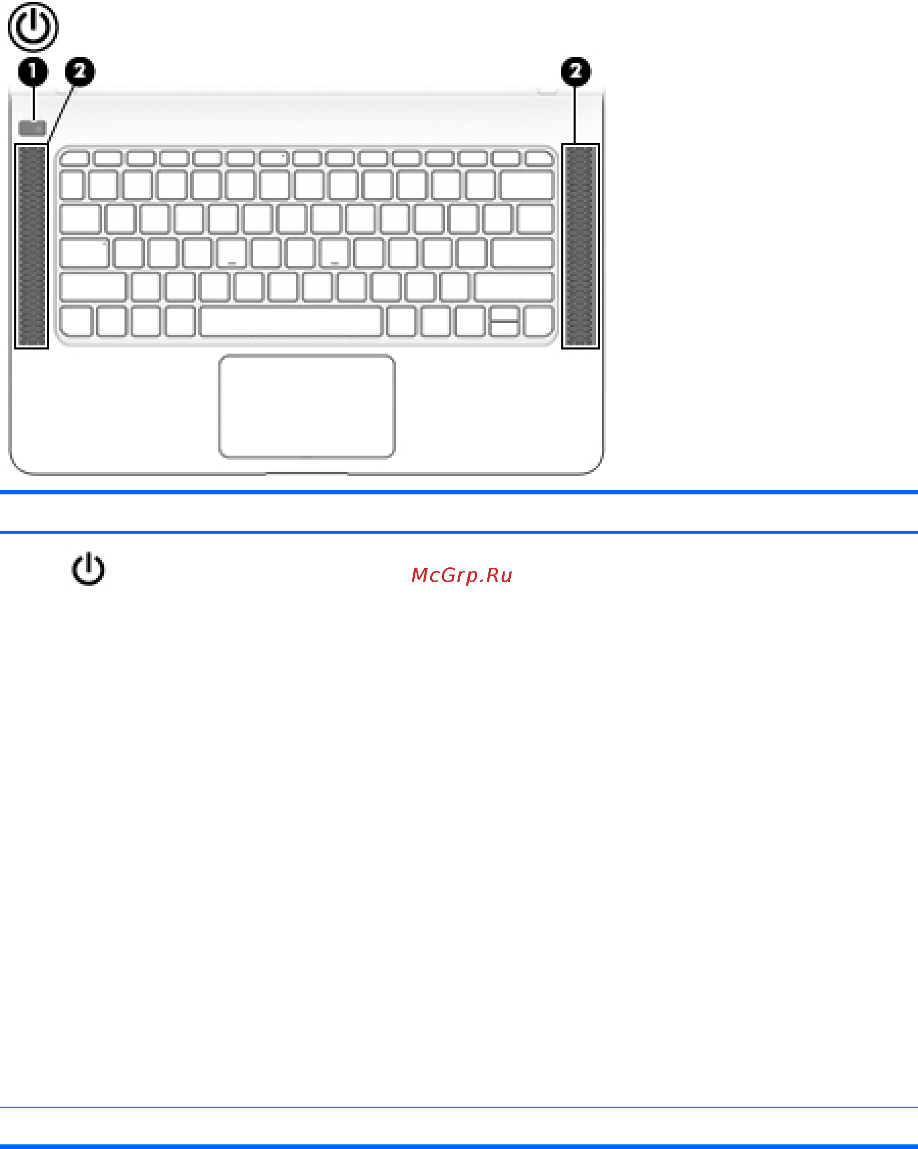 HP spectre 13-v007ur, x5b67ea [19/69] Кнопка и динамики