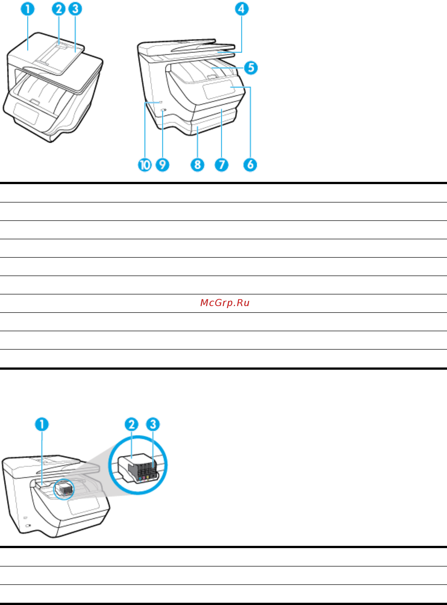 HP officejet pro 8730 [19/205] Глава 2 начало работы ruww