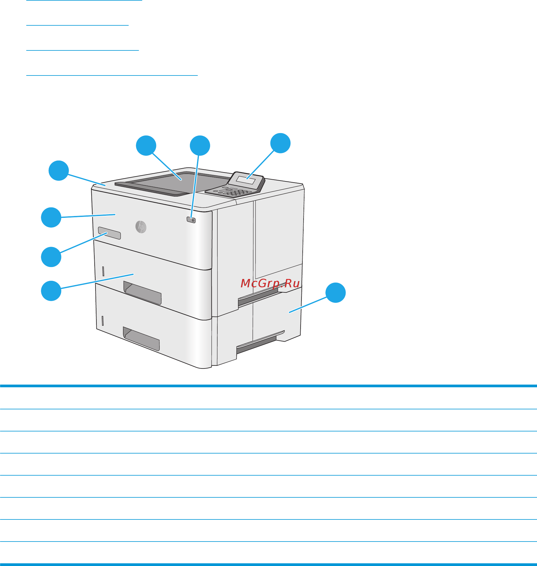 HP laserjet pro m501n [10/112] Вид принтера сзади