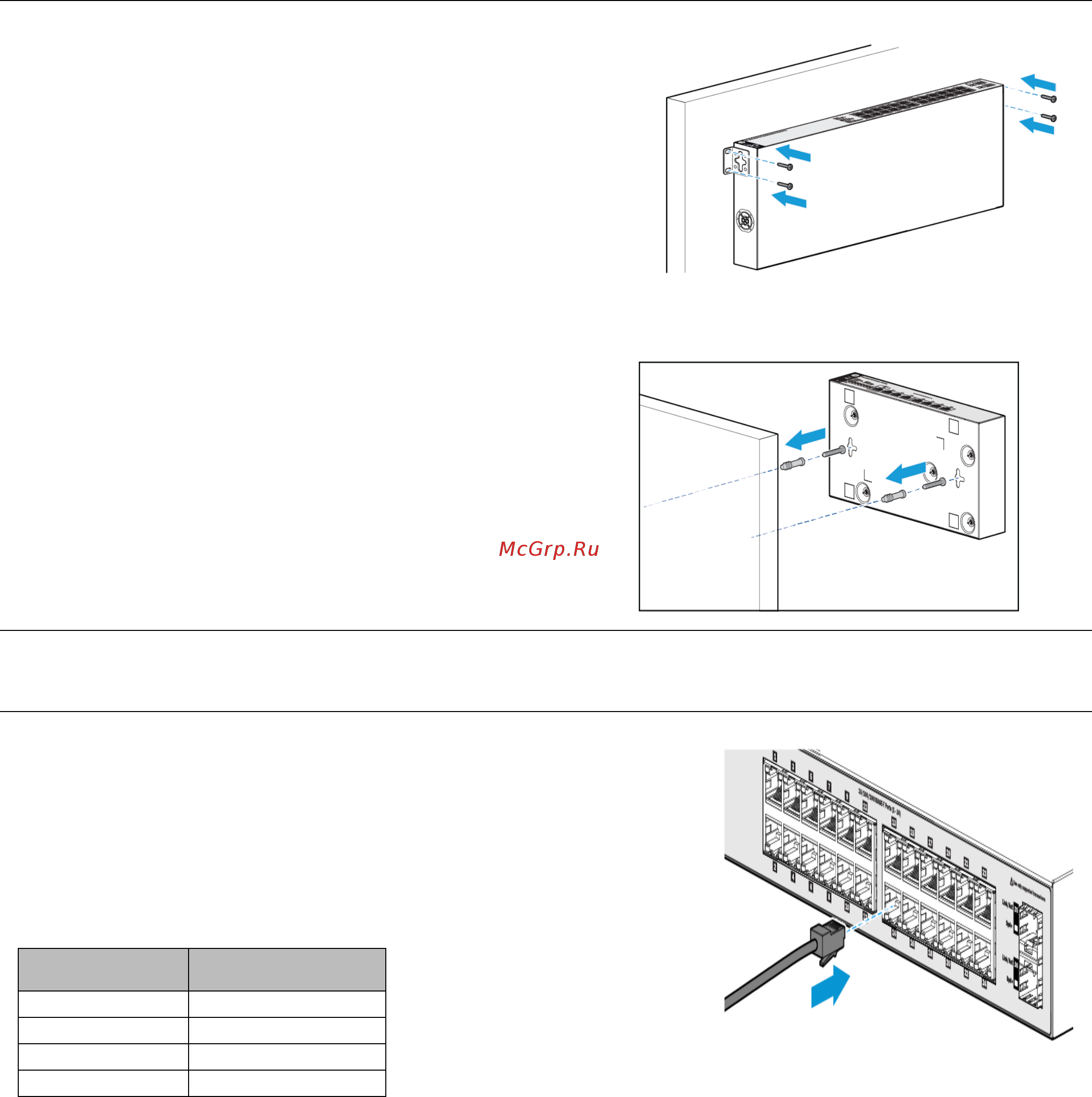 HP 1820-48g, j9981a [2/10] Установка коммутатора продолжение