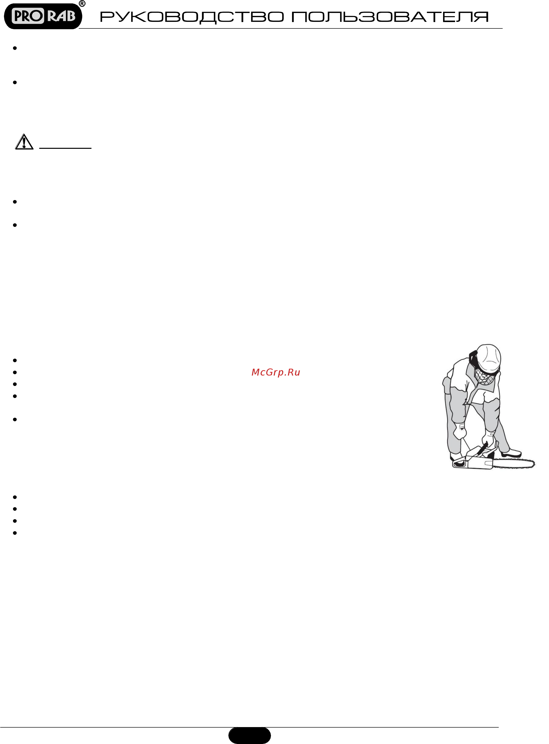 Prorab PC 8638 [12/24] Эксплуатация