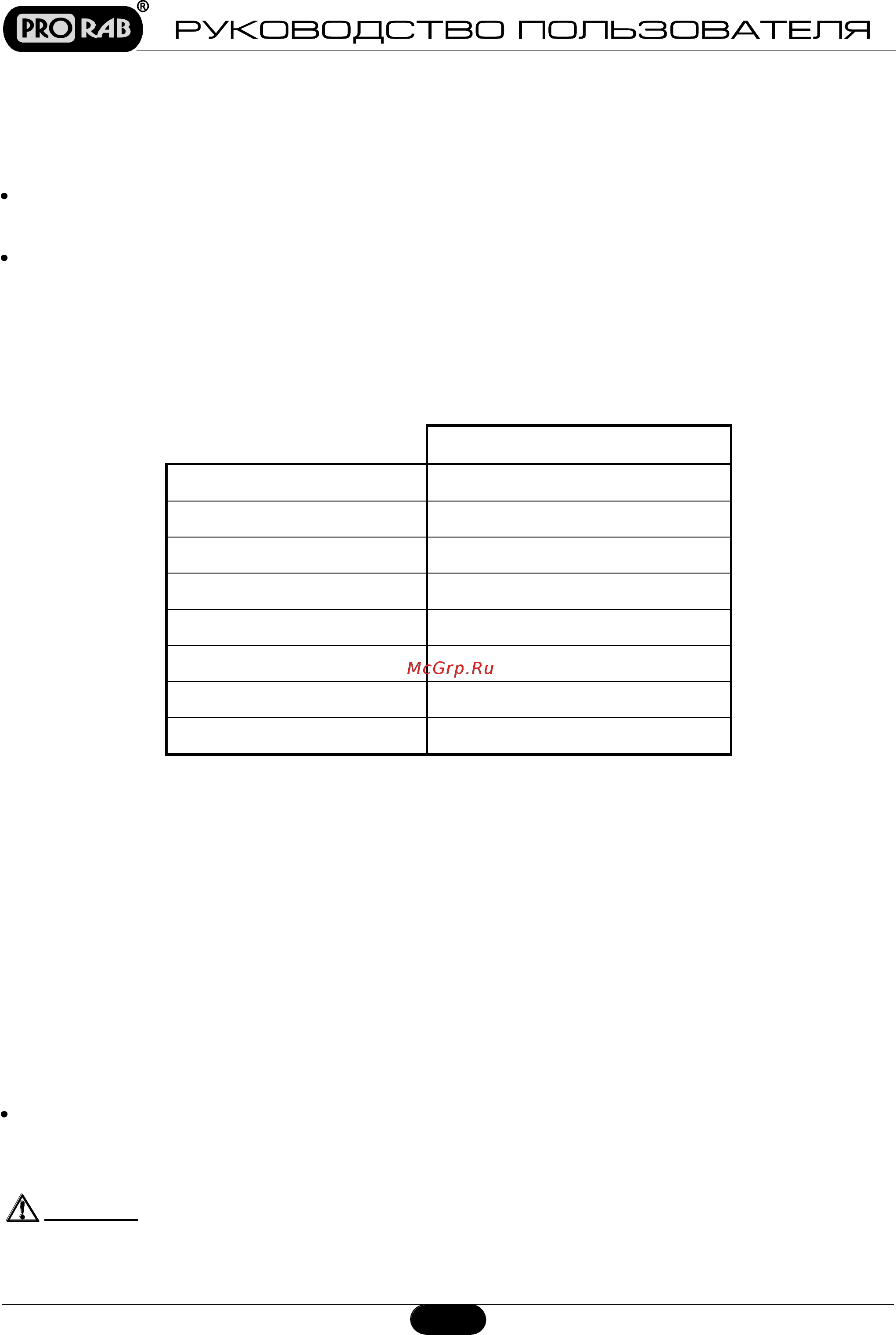 Prorab 4603 К [2/11] Prorab 4603 к