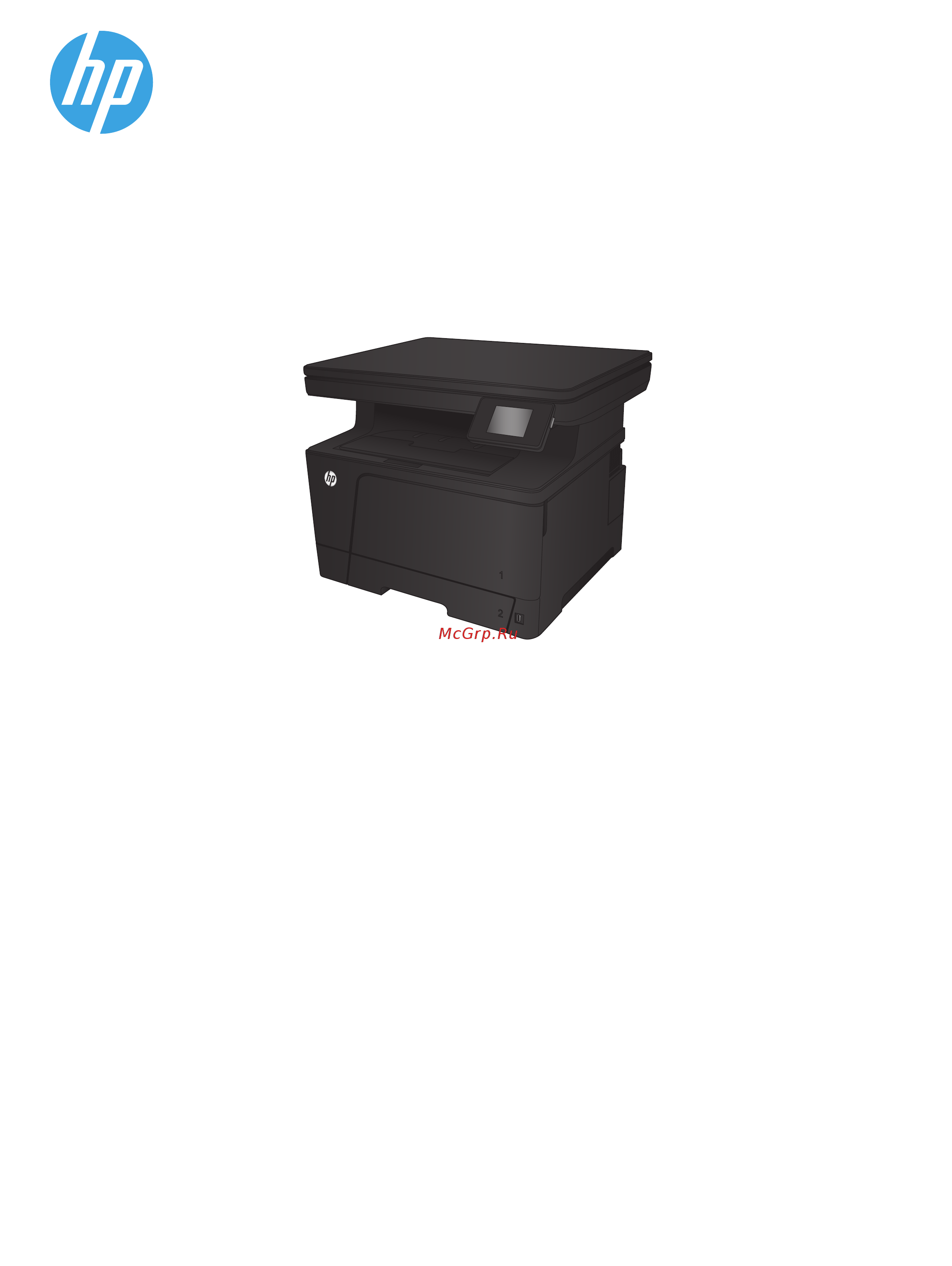 HP laserjet pro mfp m435nw Инструкция по эксплуатации онлайн