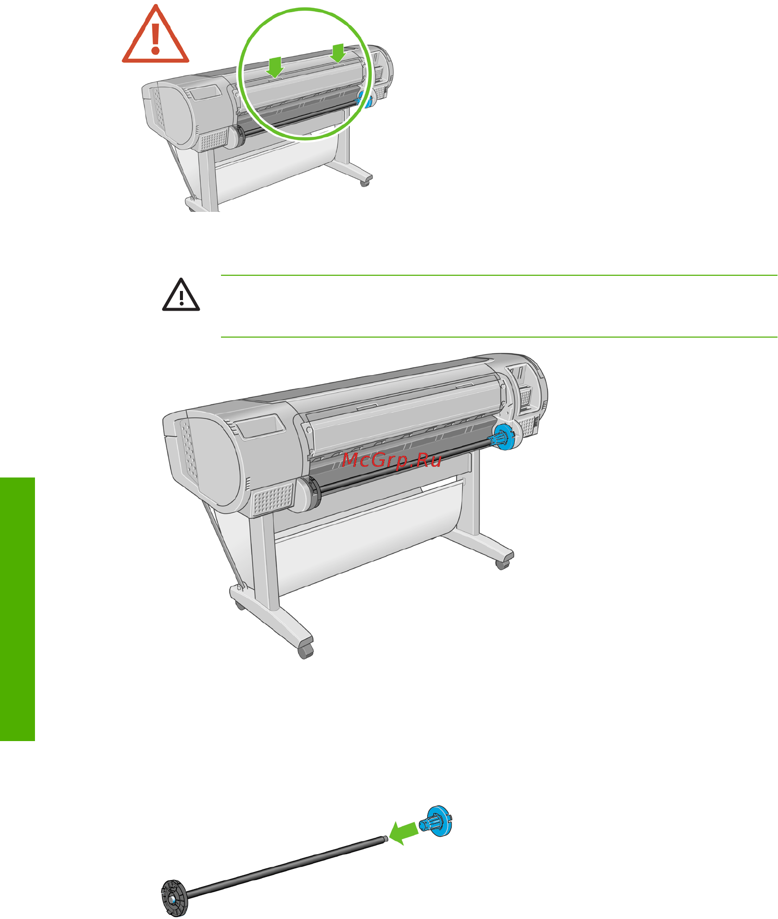 HP designjet z2100 Краткое справочное руководство онлайн [18/86] 182621