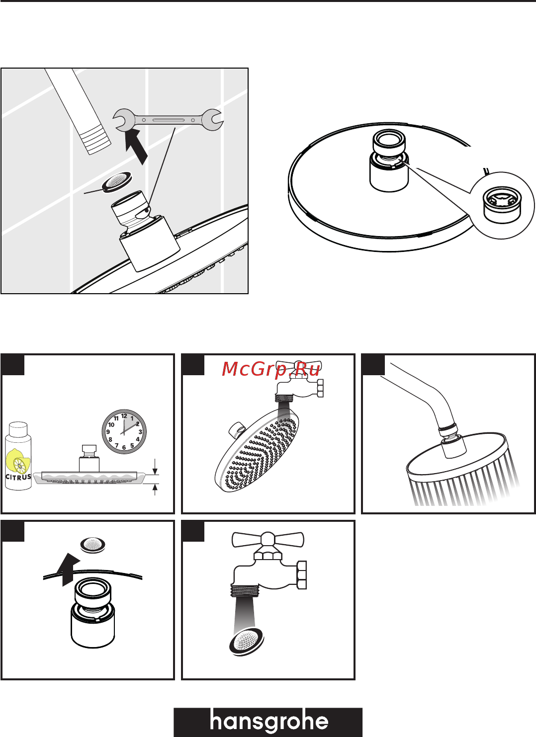 HansGrohe 27450000 croma 160 [8/8] Sw 17 mm 20 nm