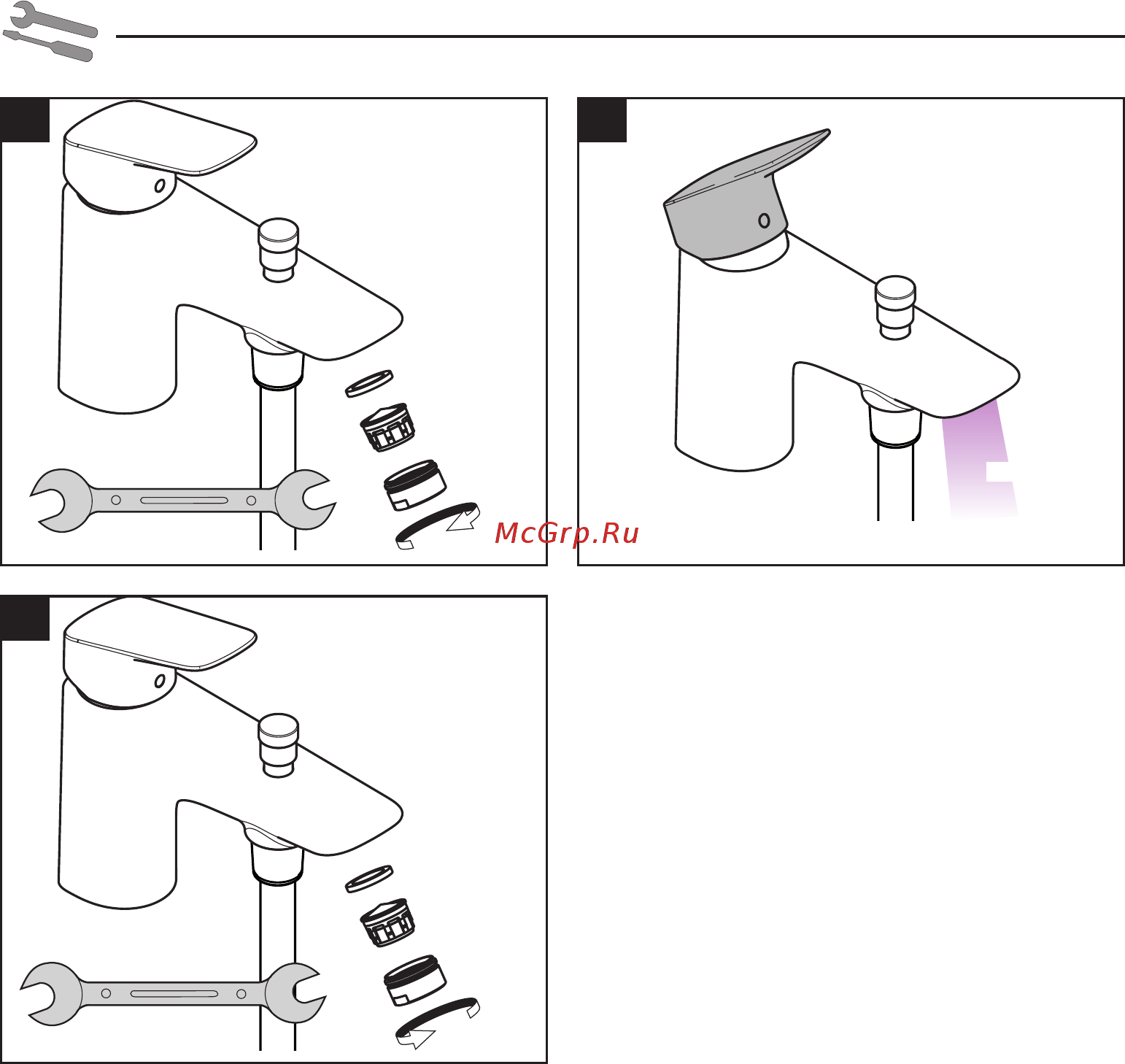 HansGrohe 71311000 logis monotrou Инструкция по эксплуатации онлайн [4/9] 182728