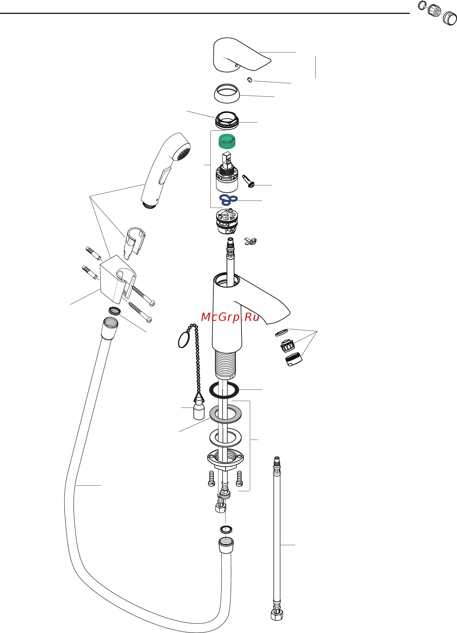 HansGrohe metris 3128500 [41/44] Metris 31285000