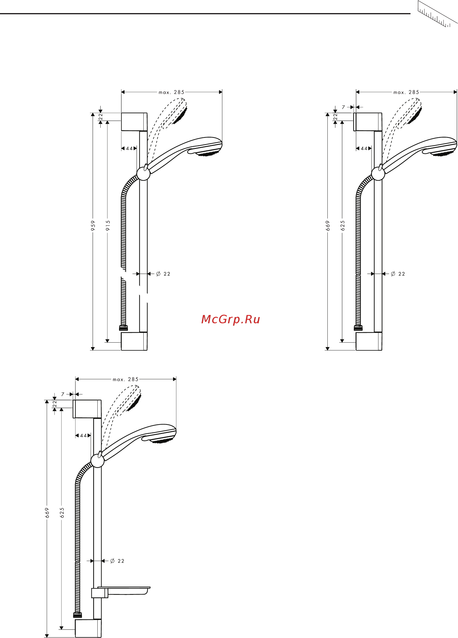 HansGrohe crometta 85 multi 27767000 Инструкция по эксплуатации онлайн [31/40] 182836