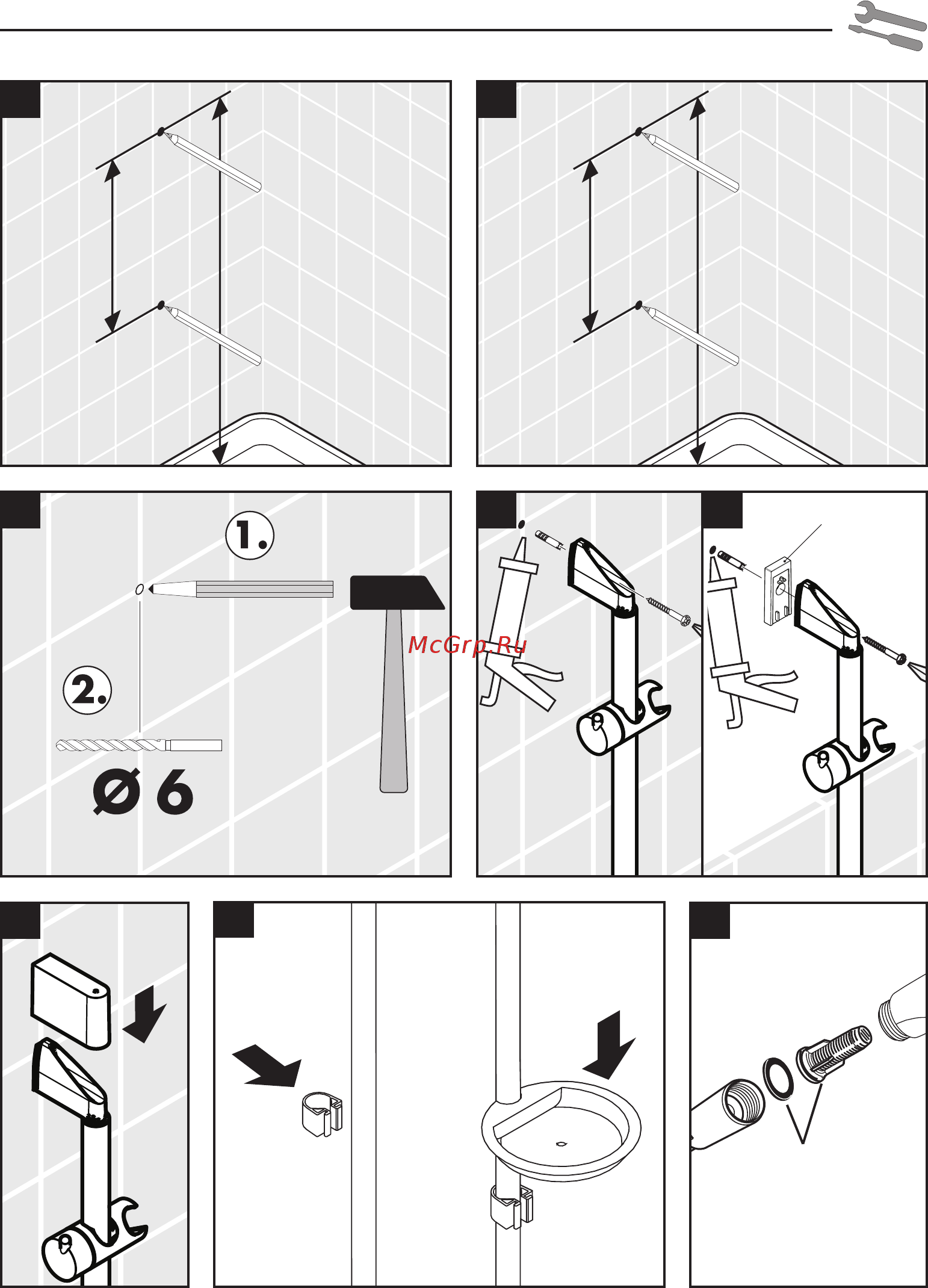 HansGrohe crometta 85 multi 27767000 Инструкция по эксплуатации онлайн [35/40] 182836
