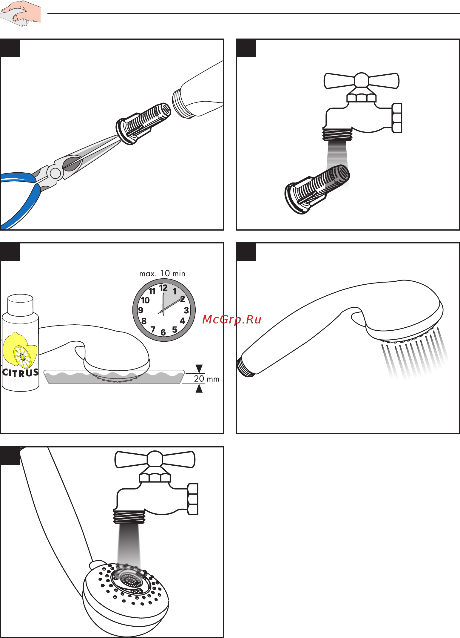 HansGrohe crometta 85 multi 27767000 Инструкция по эксплуатации онлайн [36/40] 182836