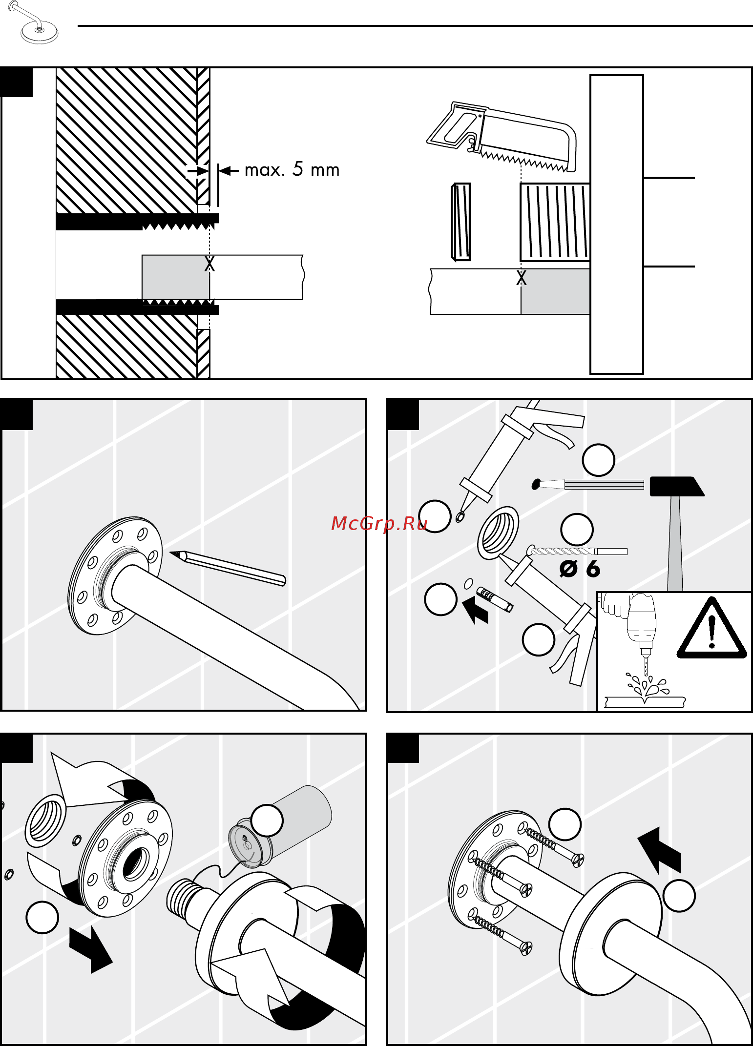 HansGrohe raindance с air 27424000 Инструкция по эксплуатации онлайн [32/40] 182844