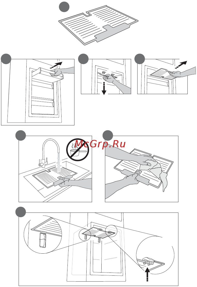 Indesit b 18 a1 d/i [67/442] Como limpar o acessório stop frost