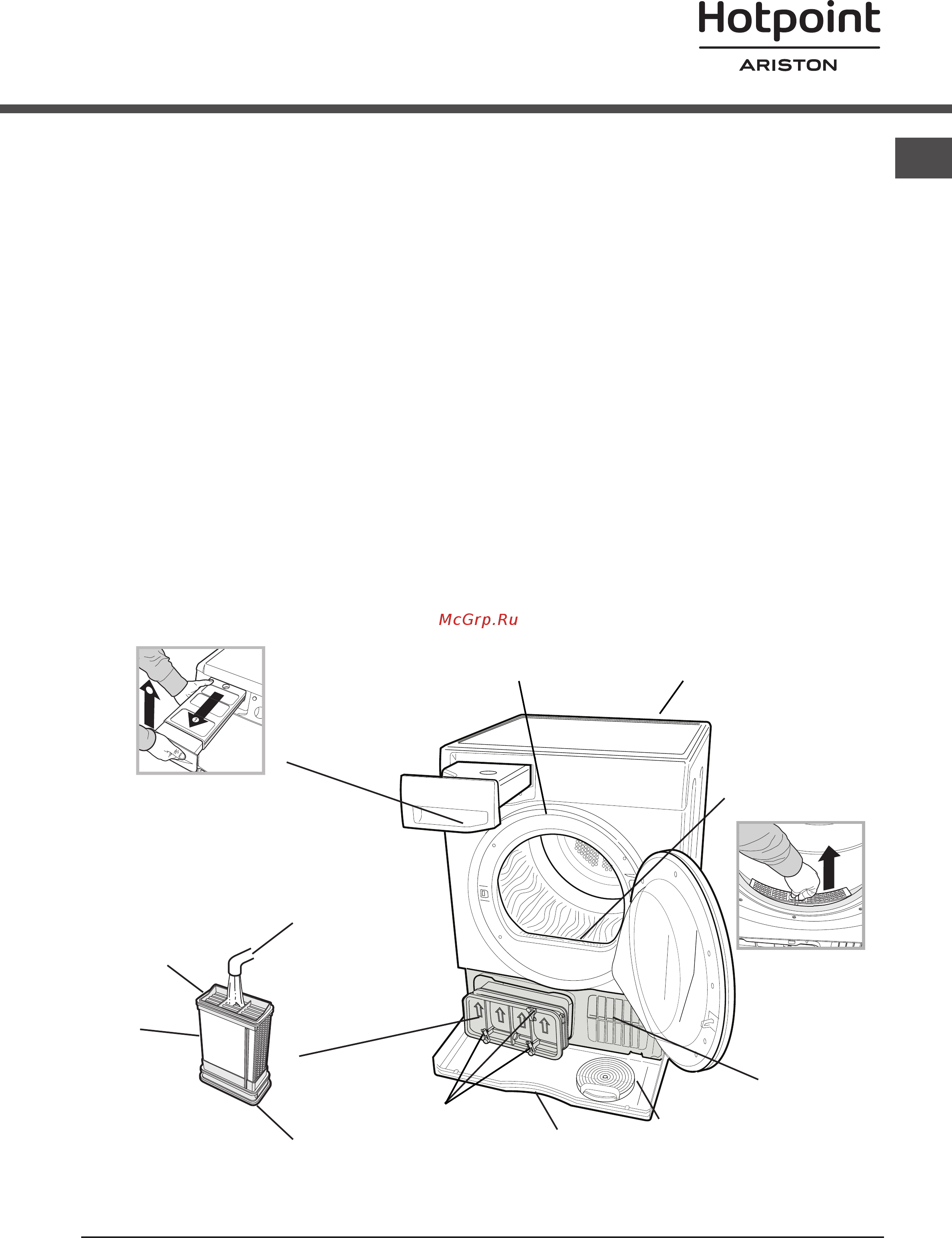 Hotpoint-Ariston ftcd 97b 6h [7/36] Уход и обслуживание