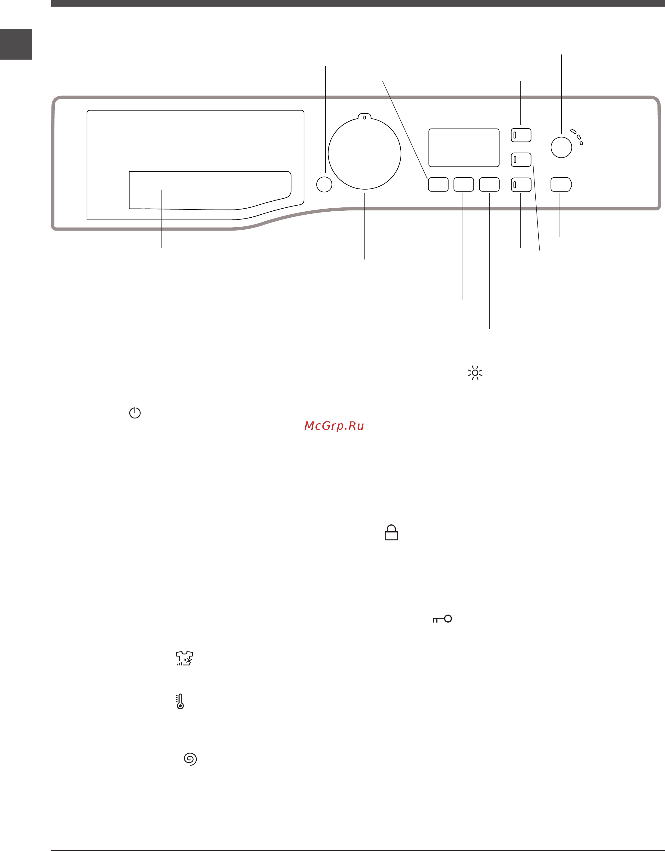 Hotpoint-Ariston fdg 8640bs [42/84] A mosógép leírása