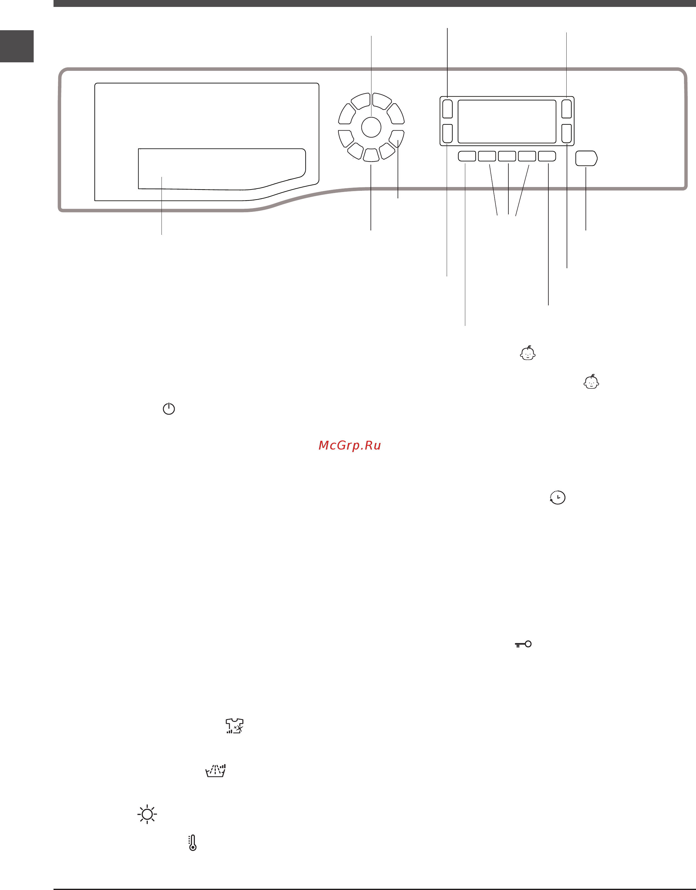 Hotpoint-Ariston mvdf 9614 sx [6/24] Описание стиральной машины