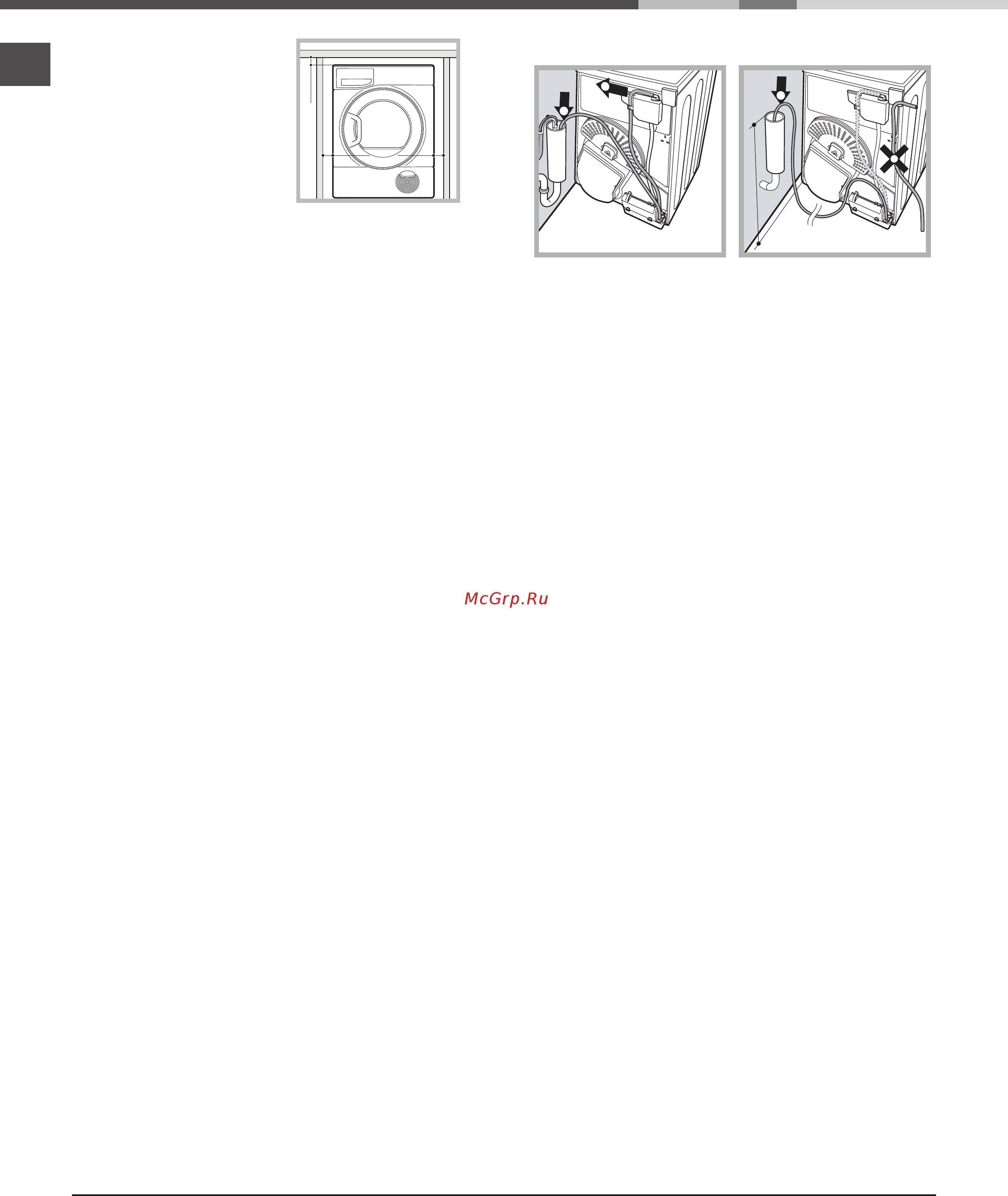 Hotpoint-Ariston tcs 73b gp (eu) [18/80] Installation