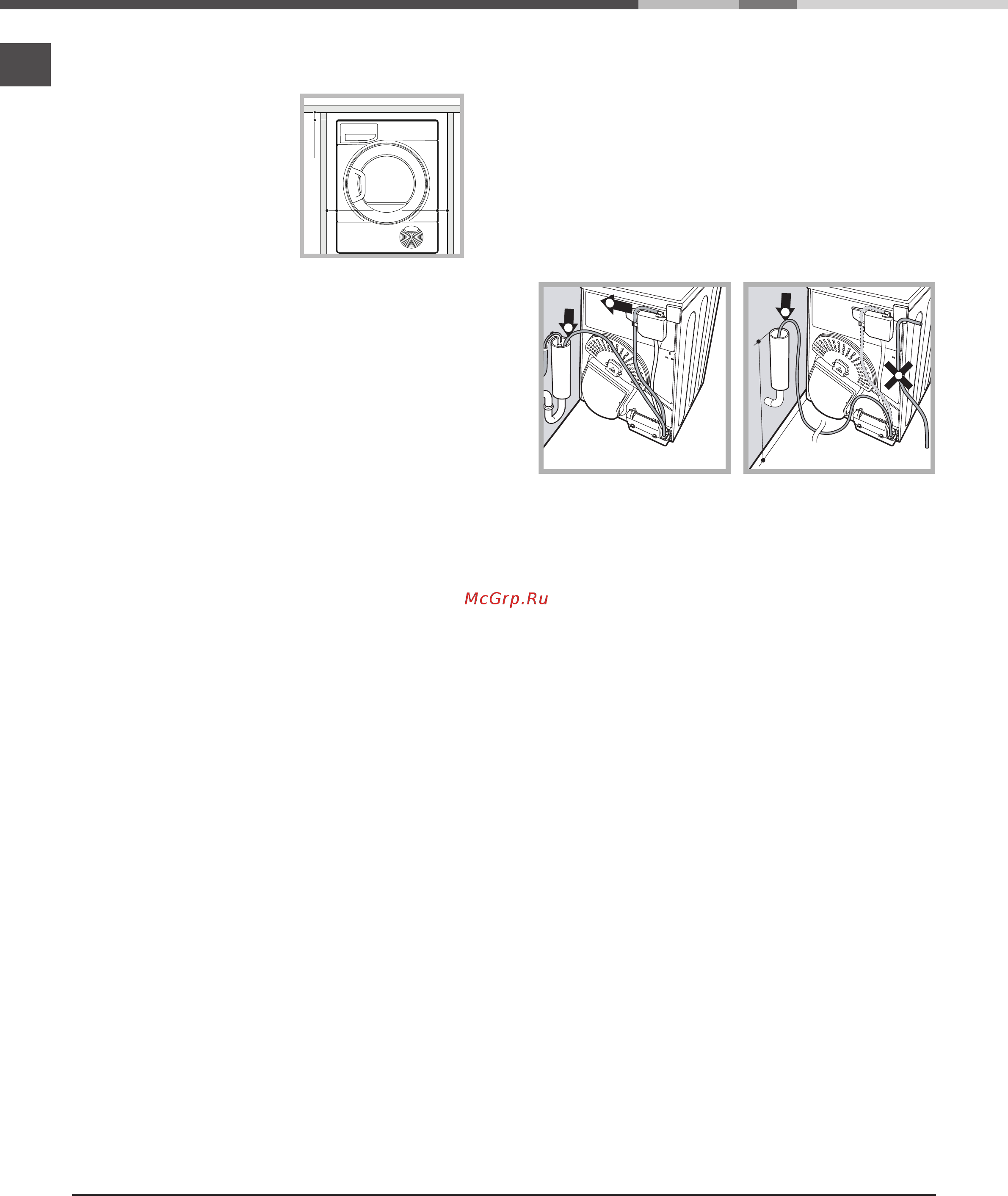 Hotpoint-Ariston tcs 73b gp (eu) [34/80] Instalação