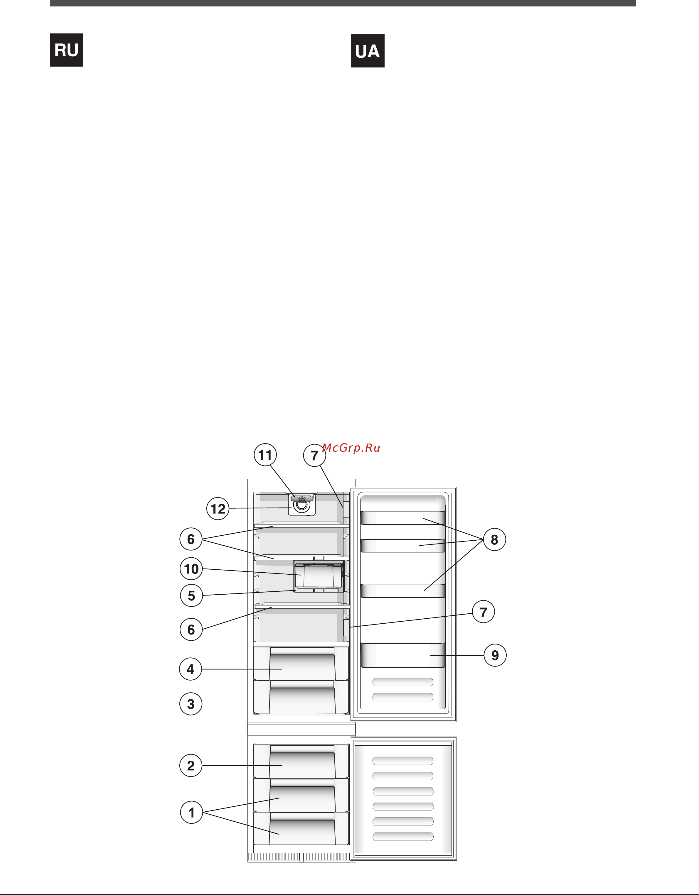 Hotpoint-Ariston bcb 33 aa e c (ru) [3/20] Опис пристрою