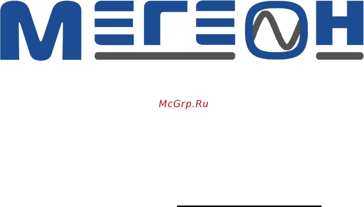 МЕГЕОН 04300 Руководство пользователя онлайн
