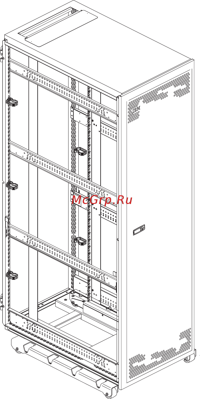 IBM expsell s2 42u standard rack, 16r1442 [20/84] Figure 2 ibm s2 42u dynamic expansion rack comes without side panels