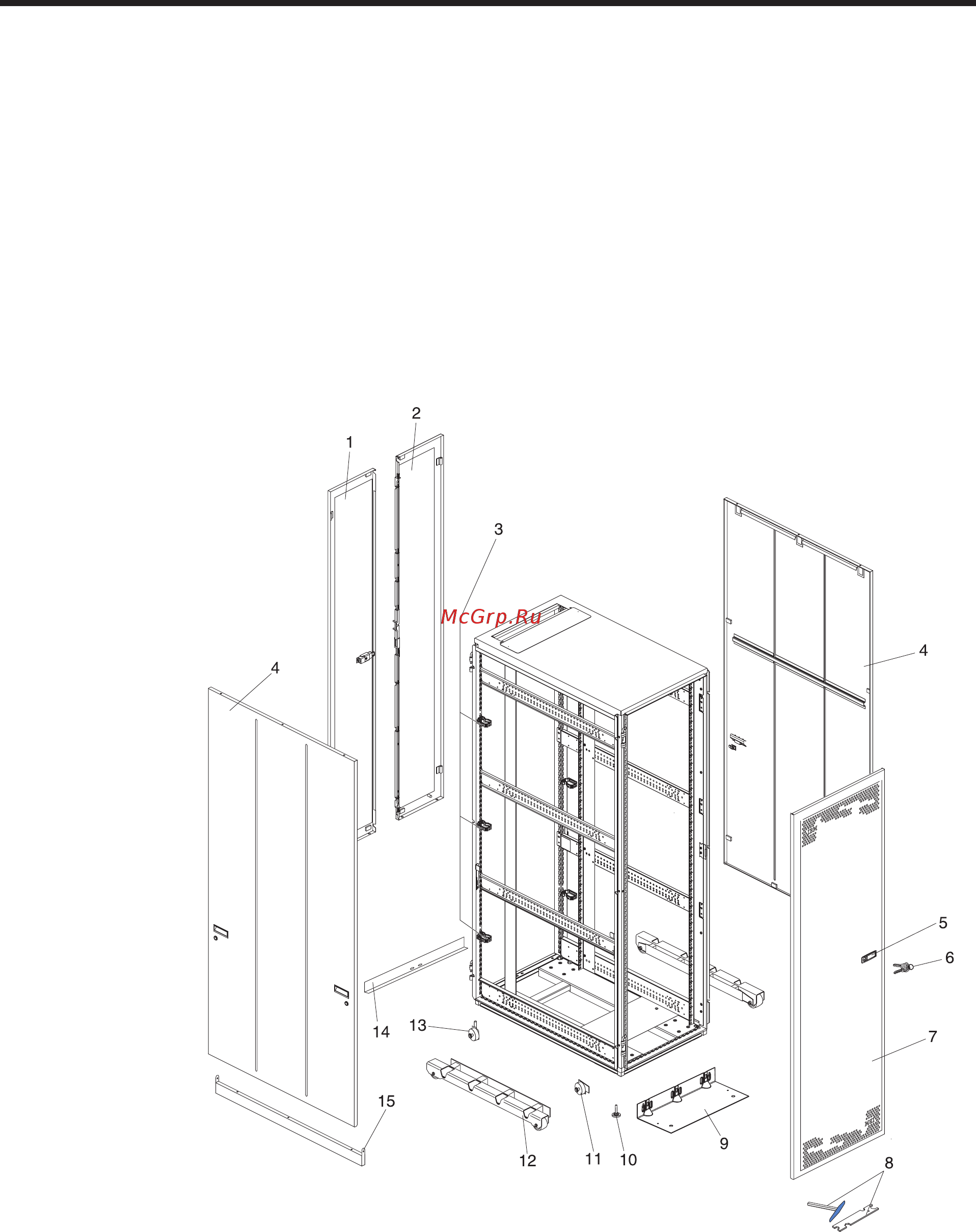 IBM expsell s2 42u standard rack, 16r1442 [51/84] Under popular links click parts documents lookup 4 from the product family menu select rack storage enclosures and click continue