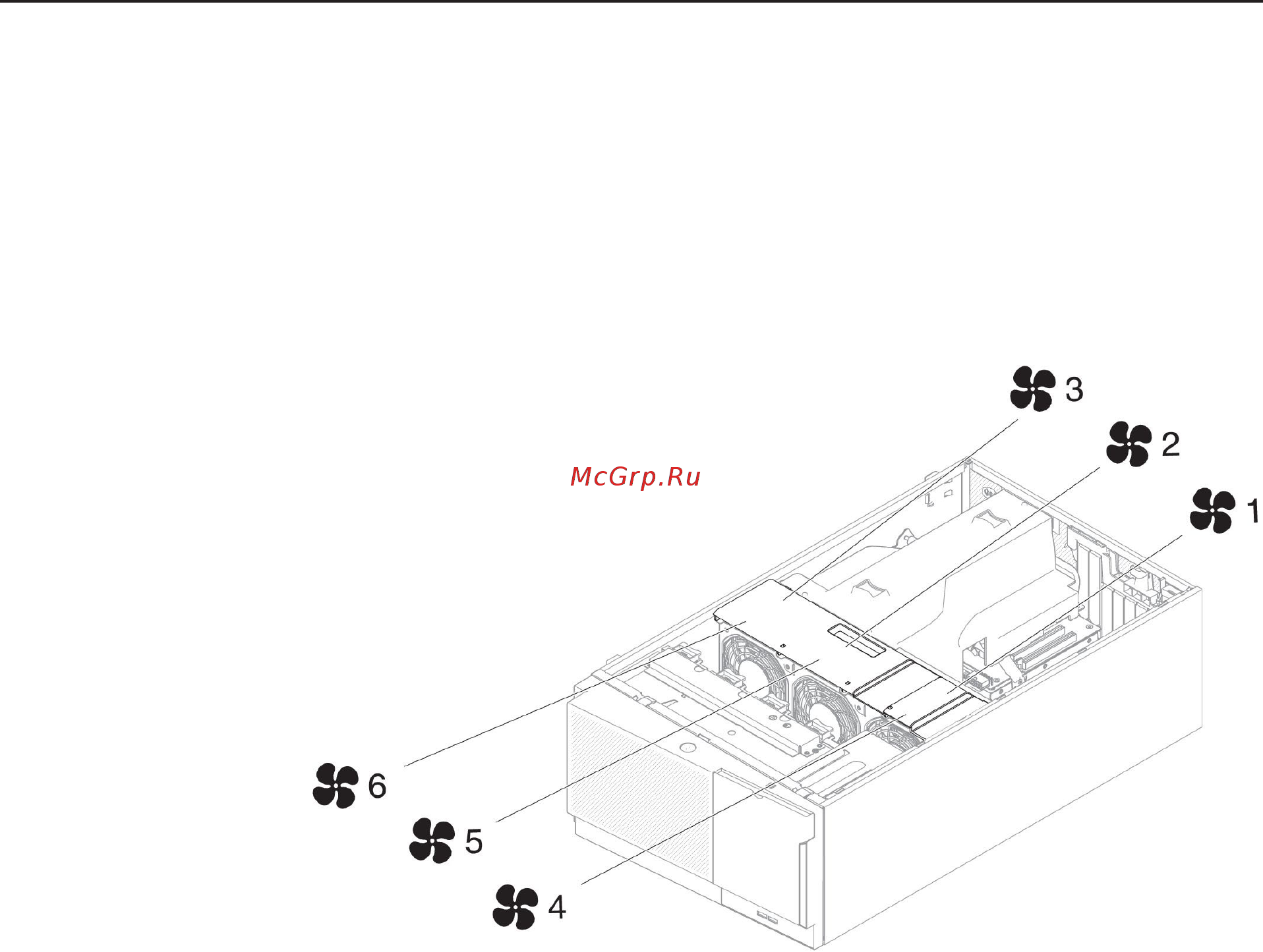 IBM x3500 m4, 7383e5g [81/170] Installing a simple swap fan