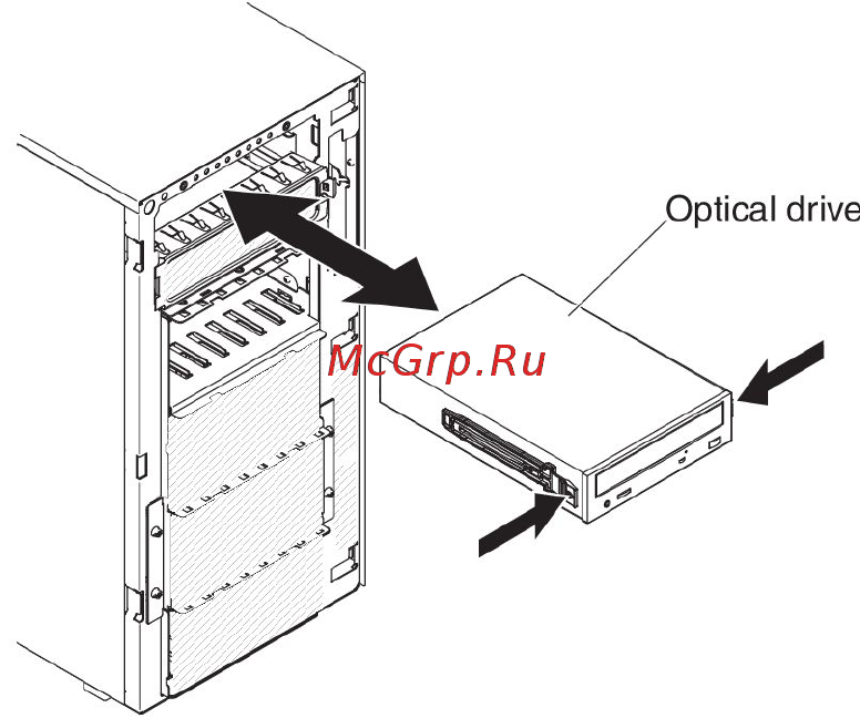 IBM x3500 m4, 7383e5g [94/170] Installing an optional tape drive