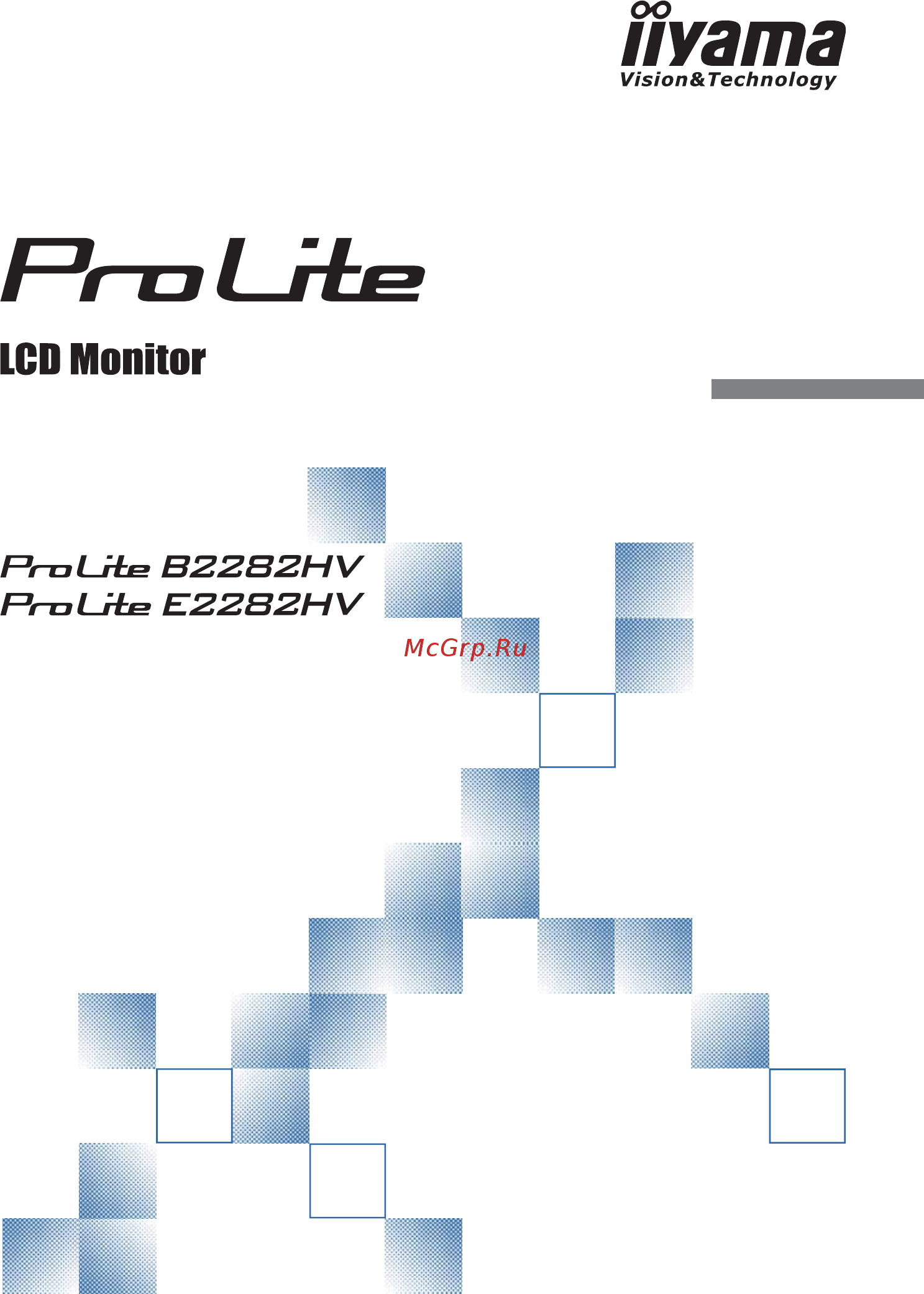 Iiyama prolite e2282hv Инструкция по эксплуатации онлайн