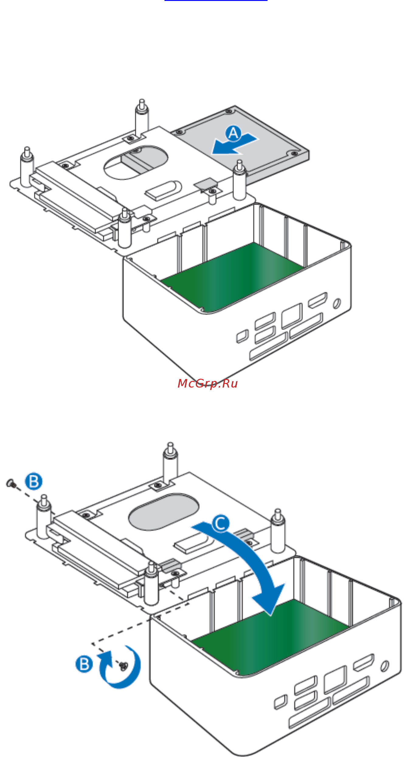 Intel nuc, nuc6i3syh [6/10] Install a 2 ssd or hard drive