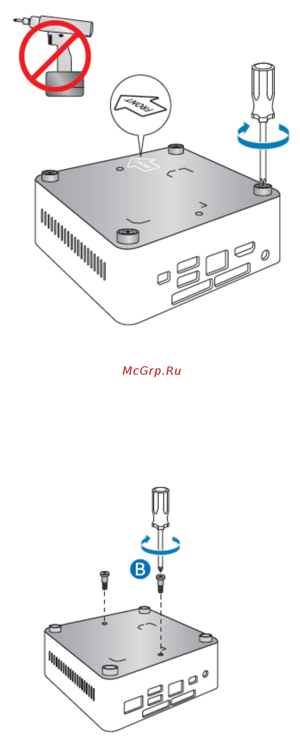 Intel nuc, nuc6i3syh [7/10] Attach and use the vesa bracket optional