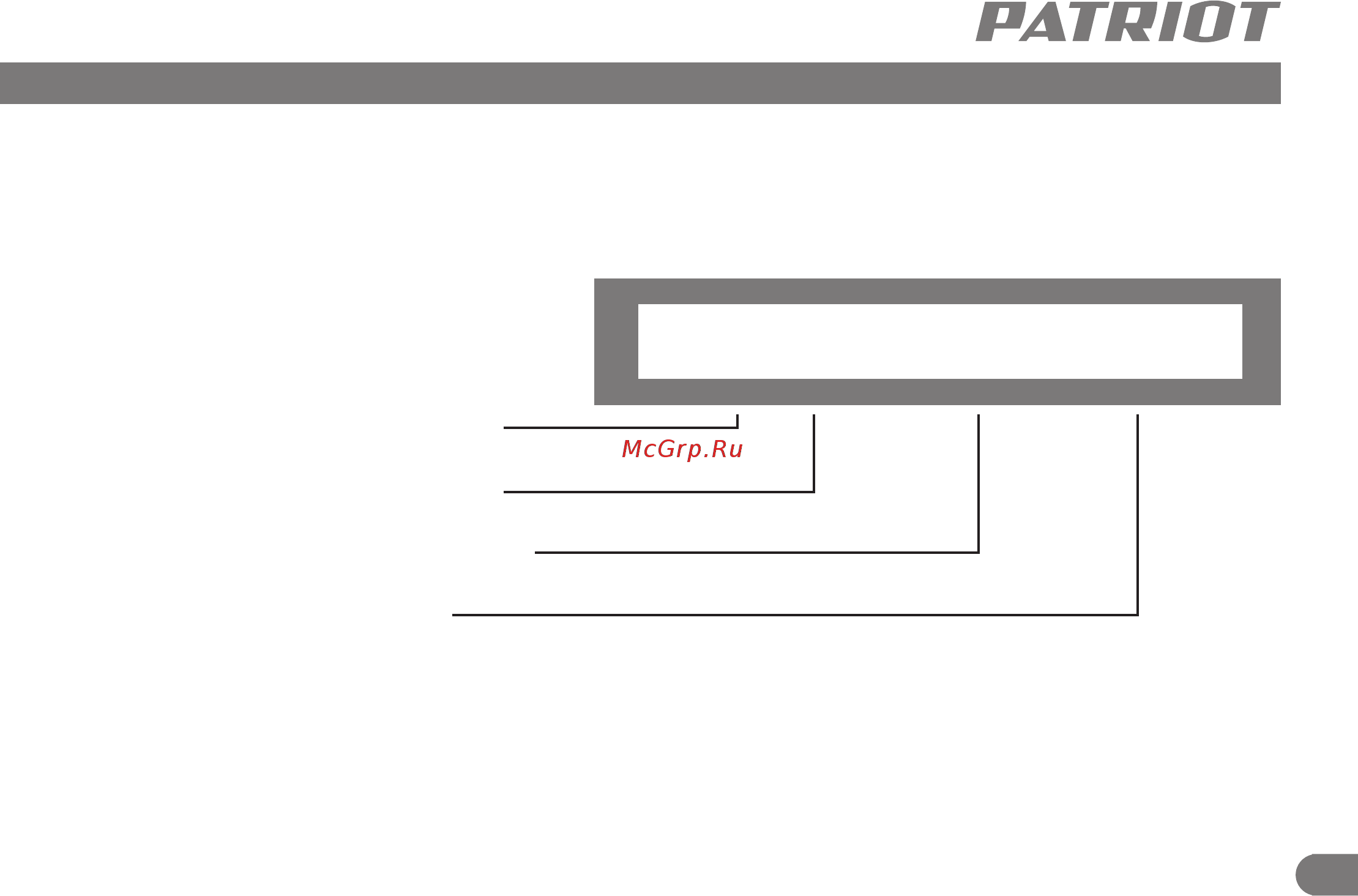 Patriot PT 5555ES Country Инструкция по эксплуатации онлайн [24/24] 183220