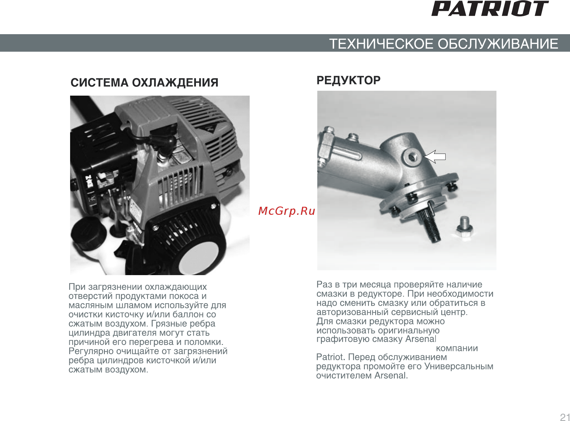 Patriot PT 3155 T [17/23] Страница 22
