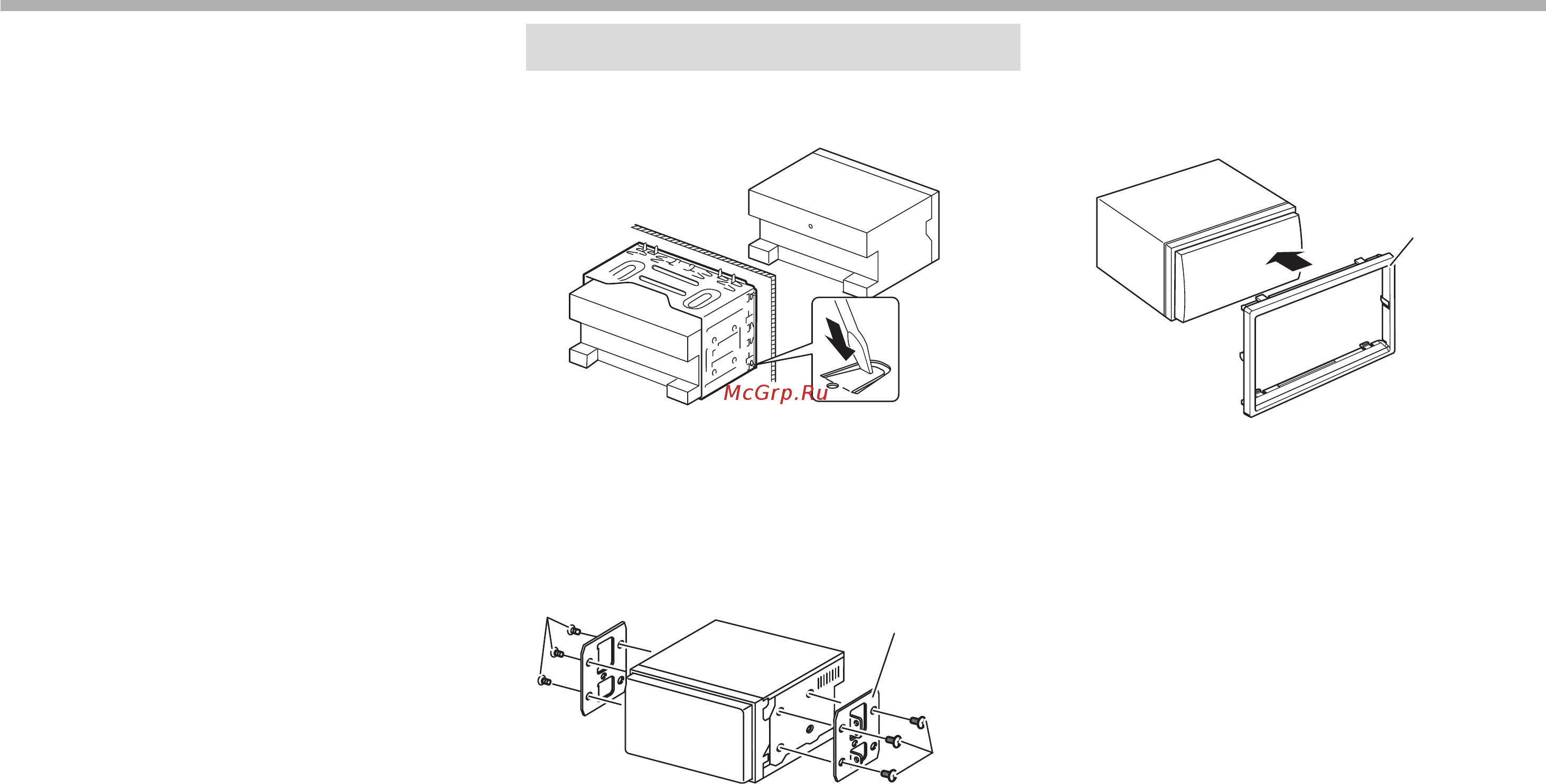 JVC kw-v31btee [54/72] Mounting