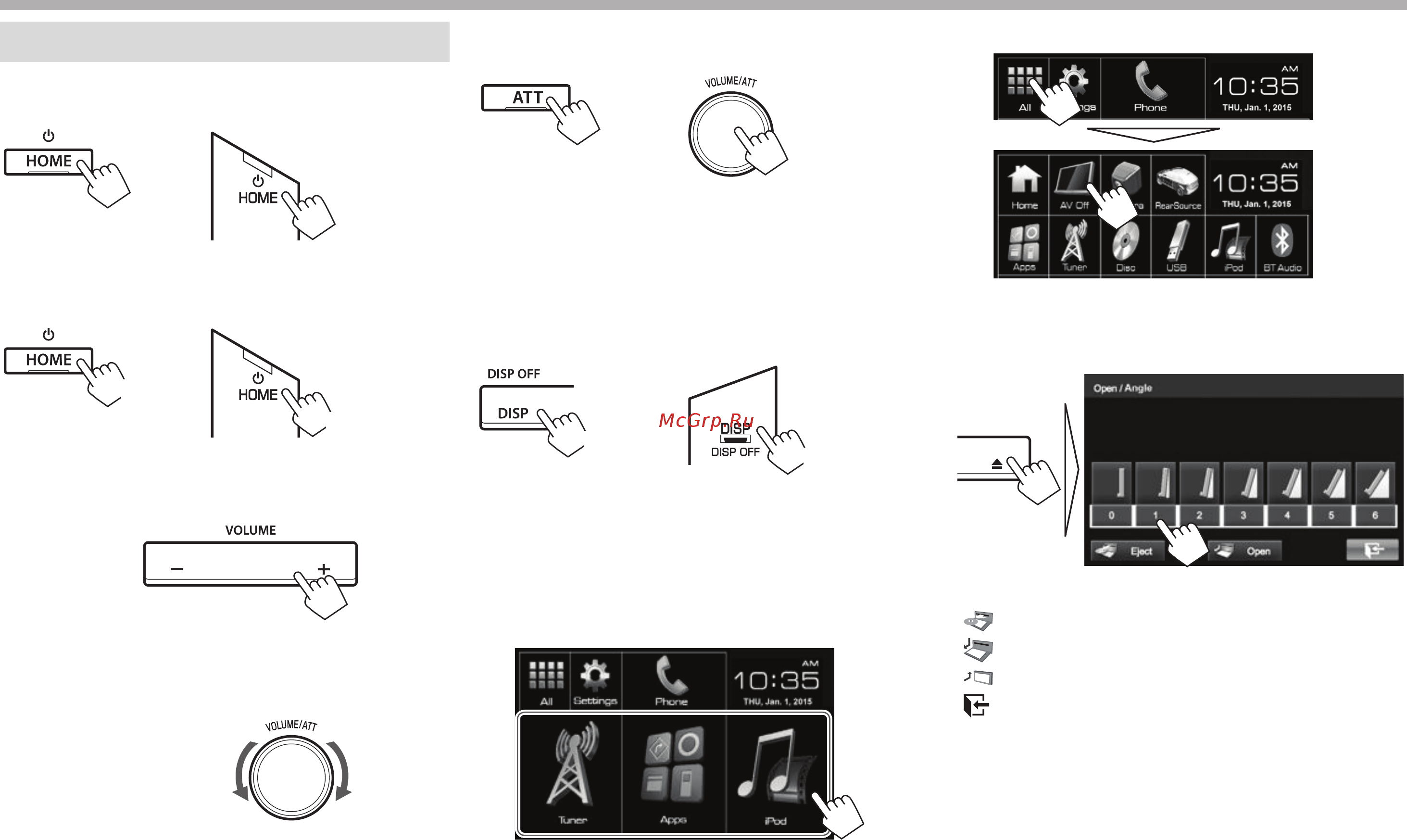 JVC kw-v31btee [6/72] Common operations