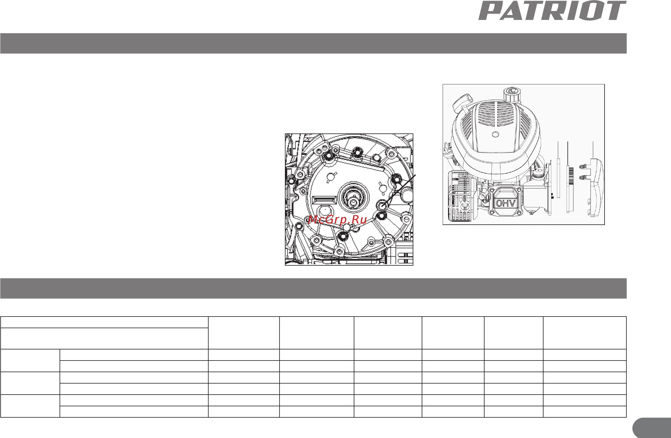 Patriot РТ 52 LS [14/17] Техническое обслуживание