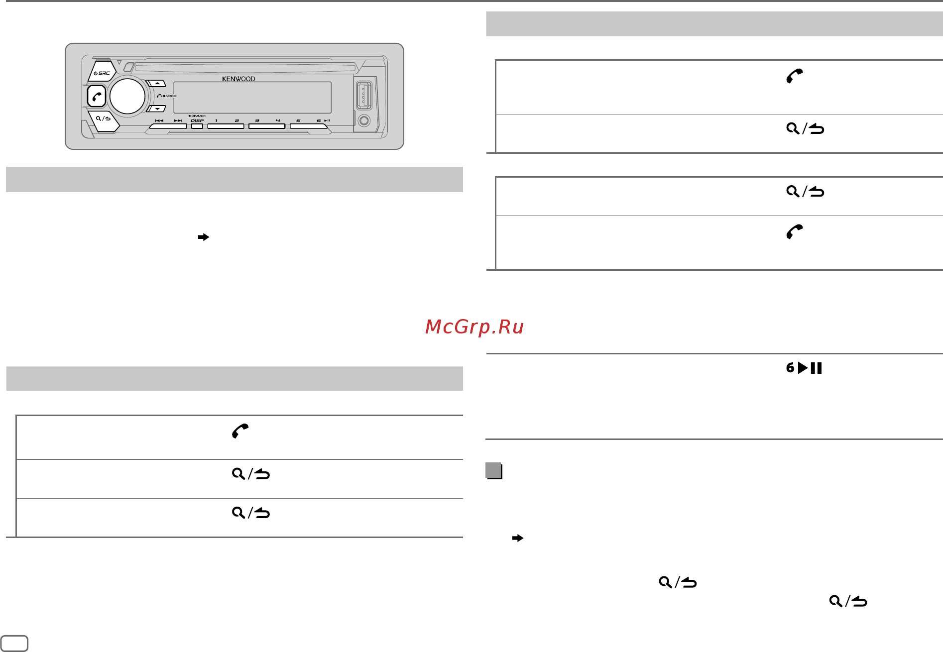 Kenwood kdc-bt500u [36/76] Bluetooth