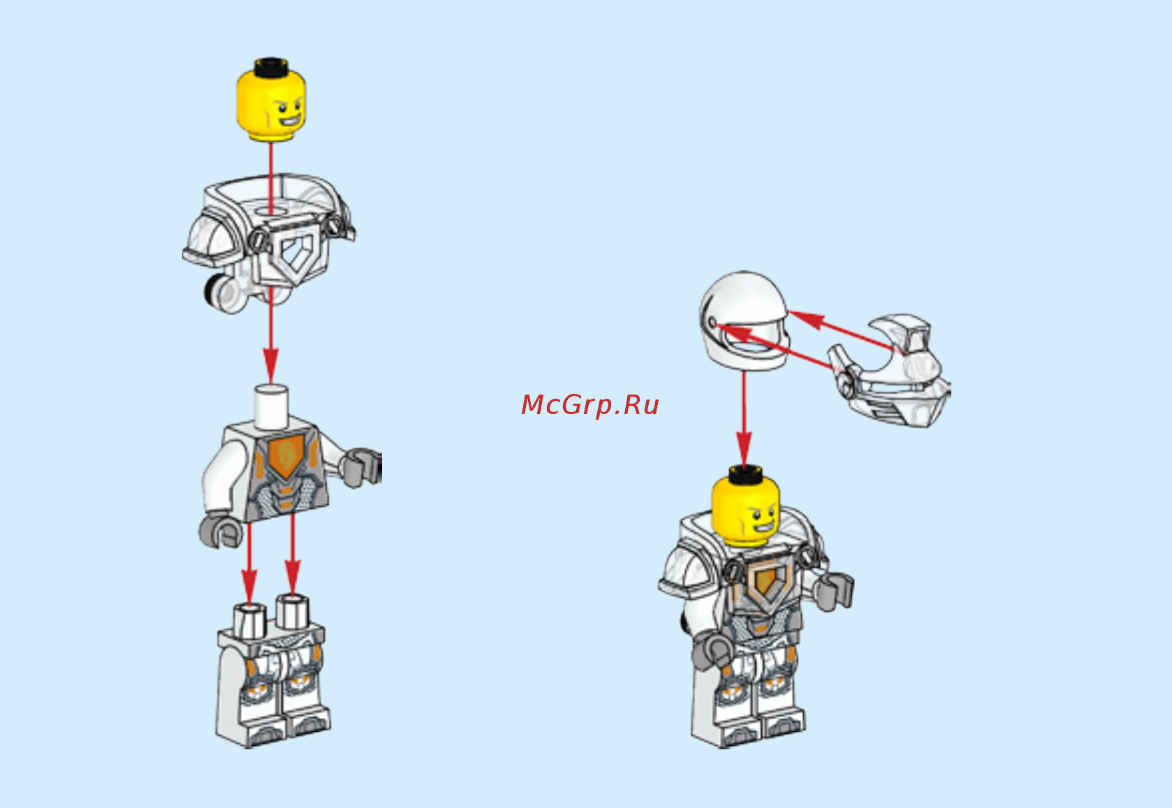 Lego nexo knights 70337 ланс — абсолютная сила Инструкция по эксплуатации онлайн [2/36] 183485