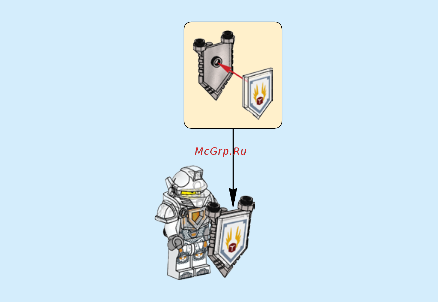 Lego nexo knights 70337 ланс — абсолютная сила Инструкция по эксплуатации онлайн [3/36] 183485