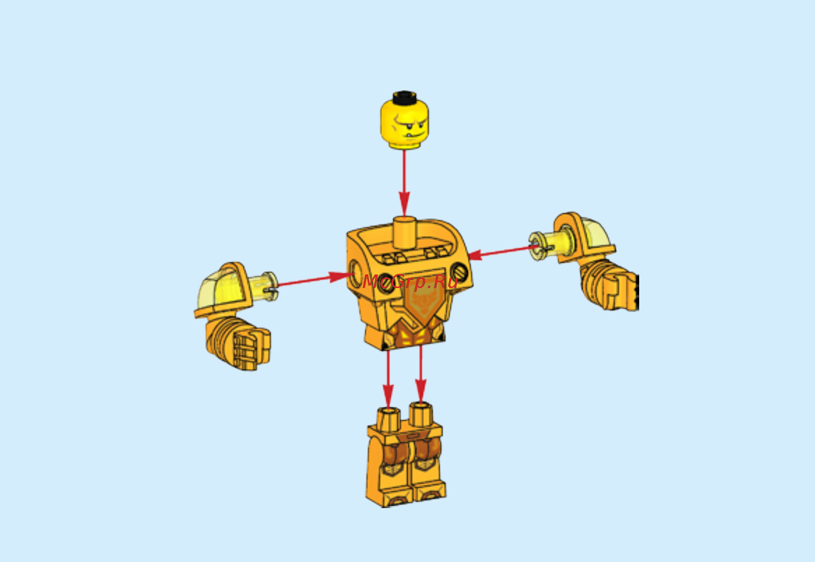 Lego nexo knights 70336 аксель — абсолютная сила Инструкция по эксплуатации онлайн [2/32] 183486