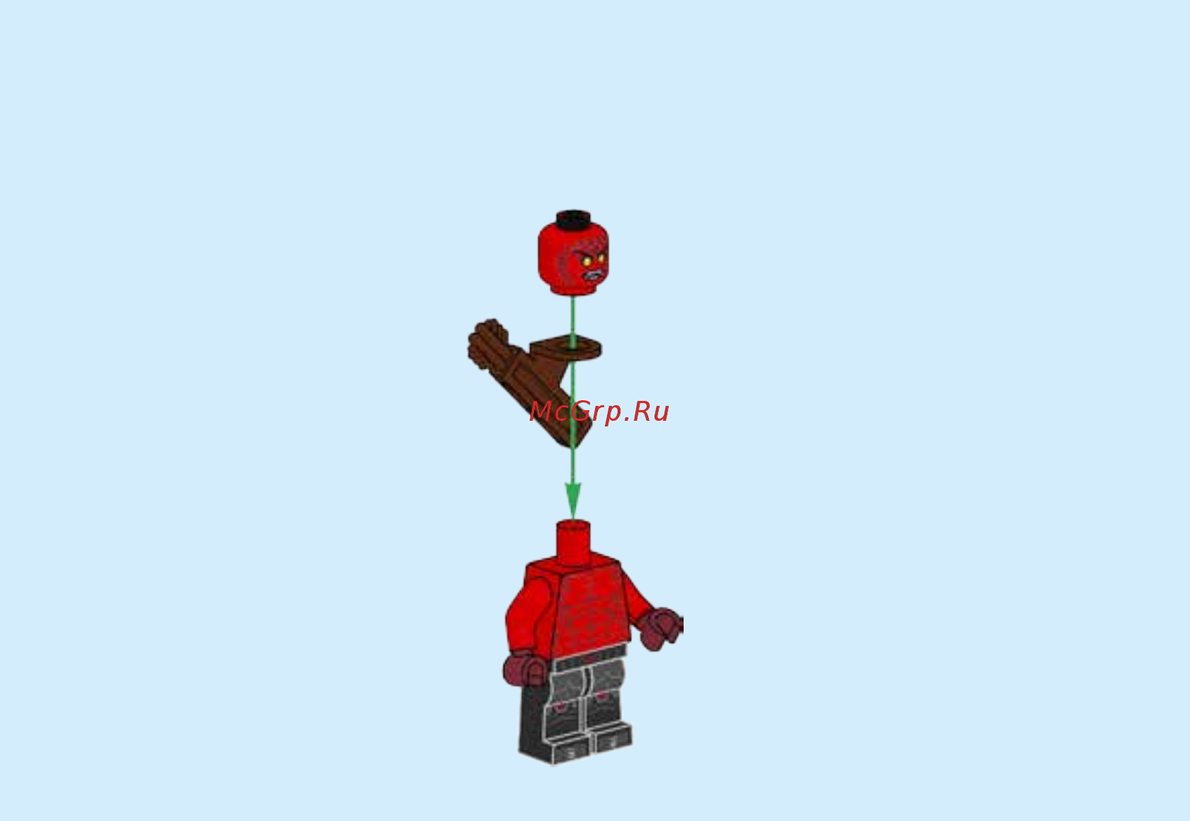 Lego nexo knights 70318 шаровая ракета Инструкция по эксплуатации онлайн [4/48] 183492