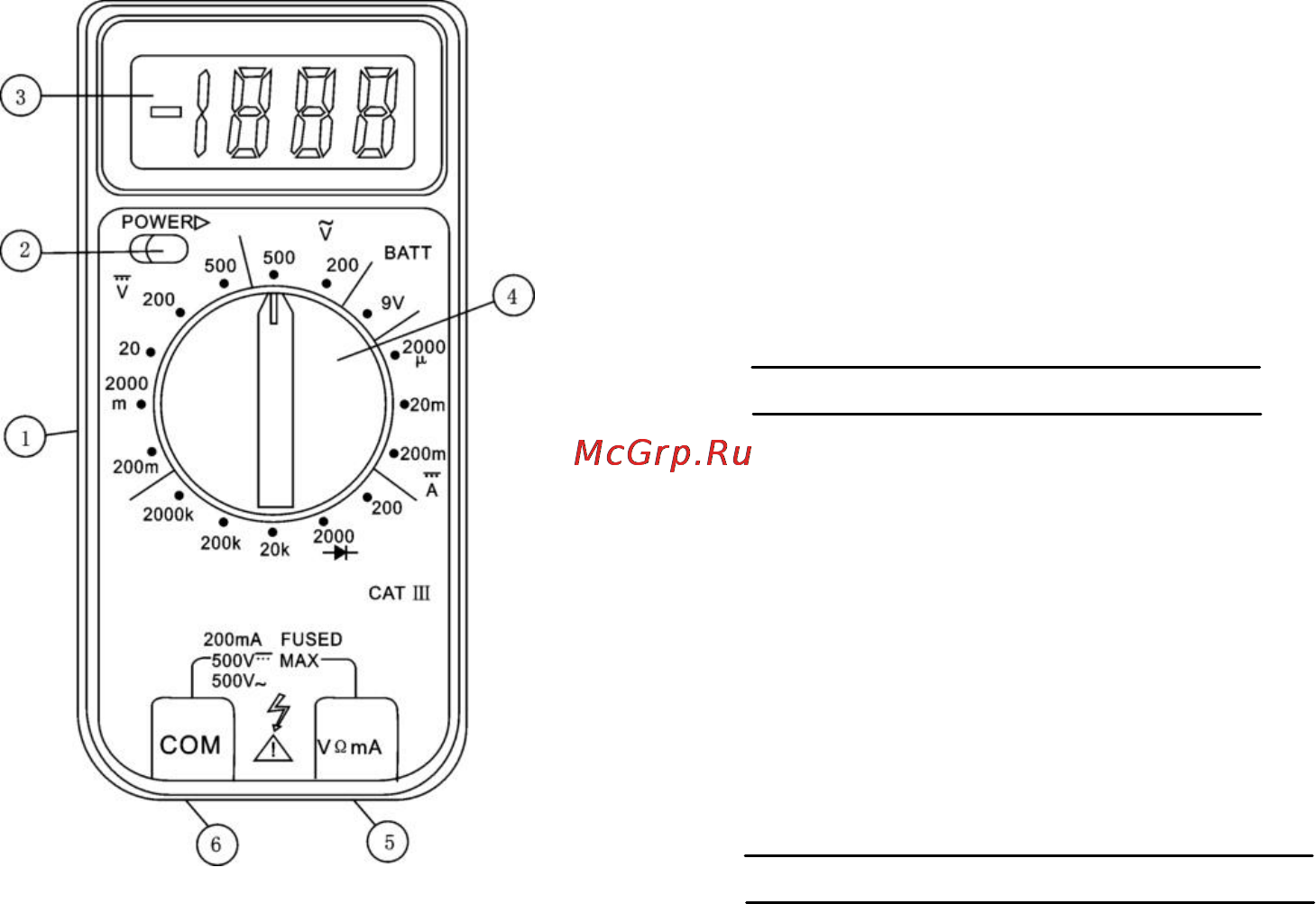 CEM DT-101 (481608) Руководство пользователя онлайн