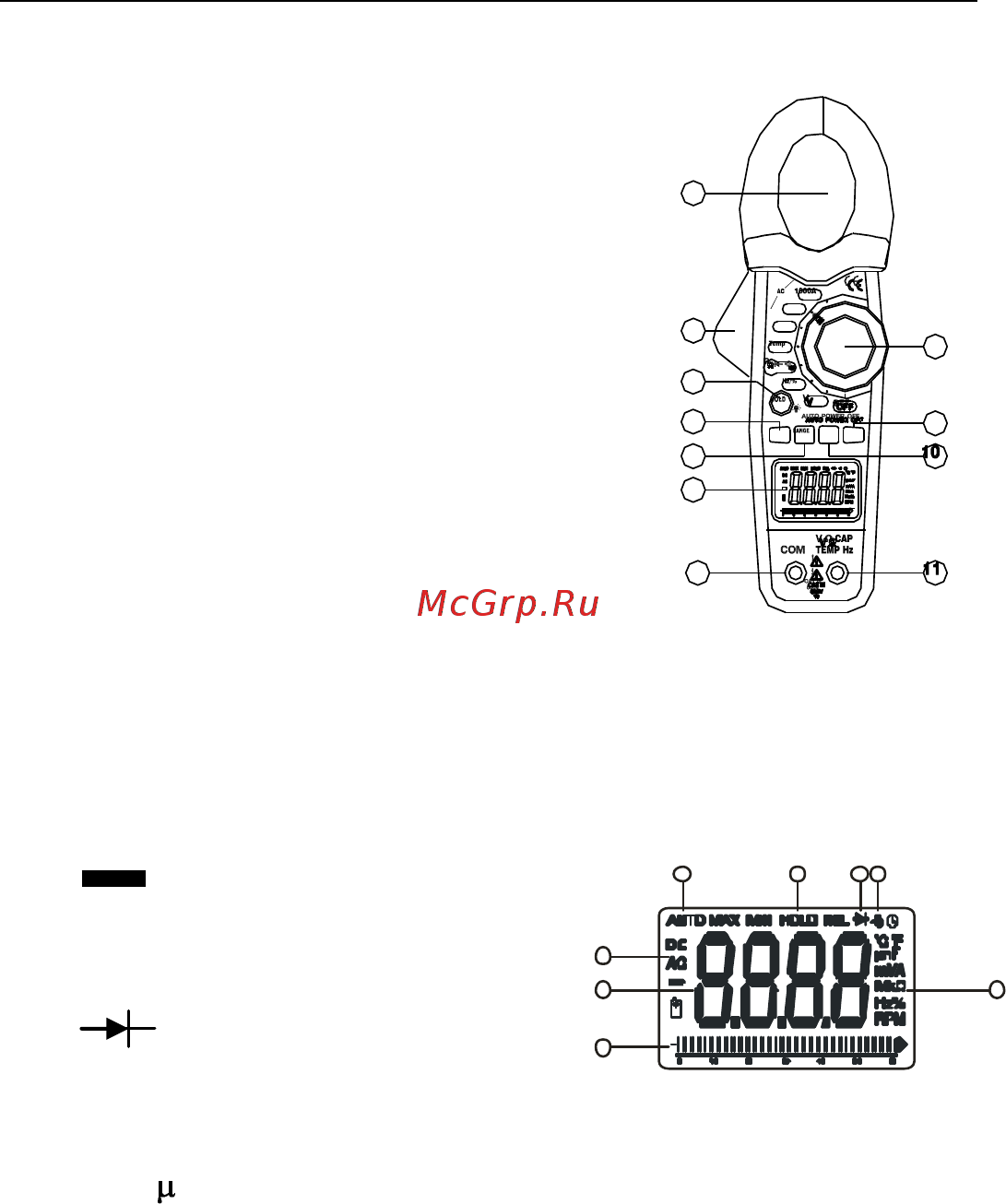 CEM DT-3363 Руководство пользователя онлайн [4/12] 183596