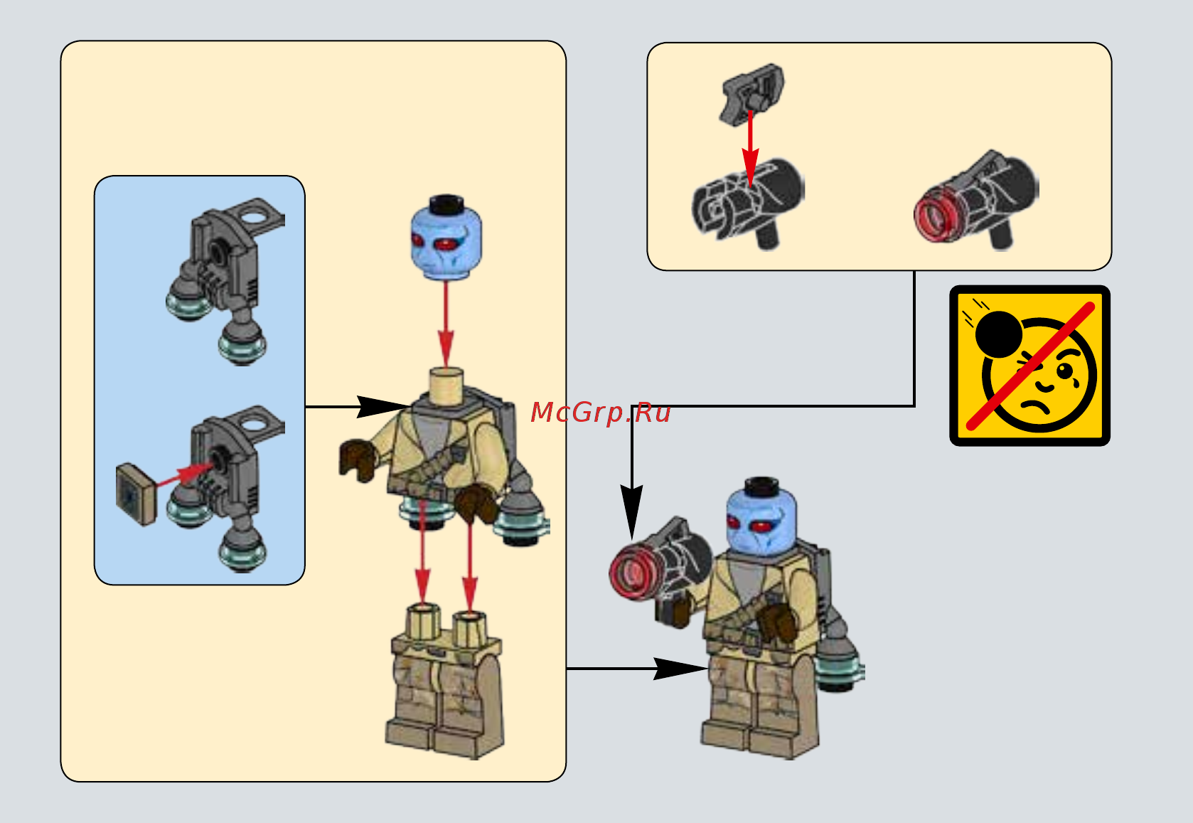 Lego sw 75133 боевой набор повстанцев Инструкция по эксплуатации онлайн [4/32] 183625