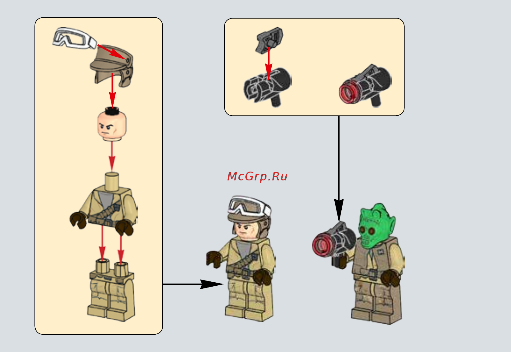 Lego sw 75133 боевой набор повстанцев Инструкция по эксплуатации онлайн [5/32] 183625