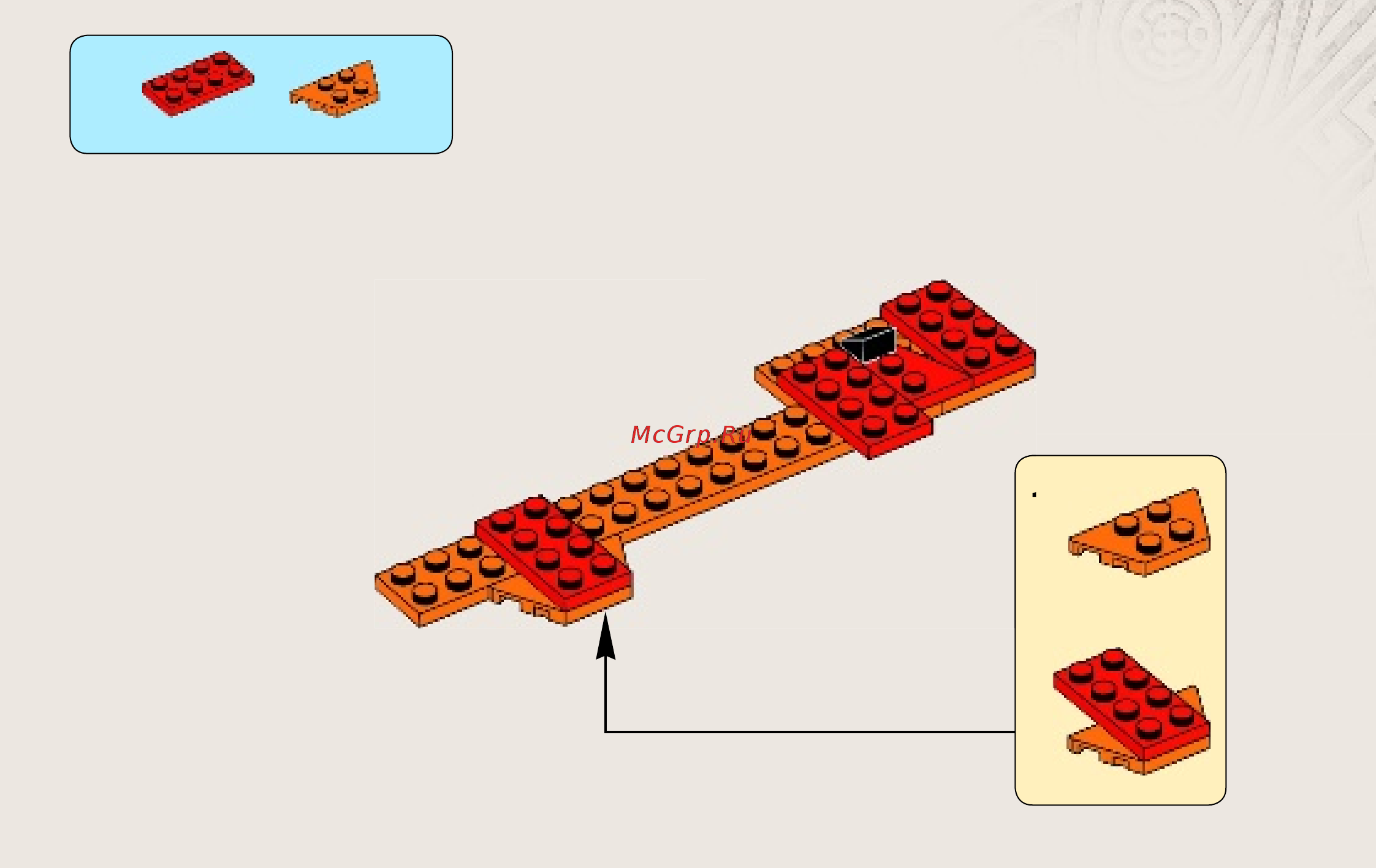 Lego ninjago 70753 сражение над лавой Инструкция по эксплуатации онлайн [7/36] 183686