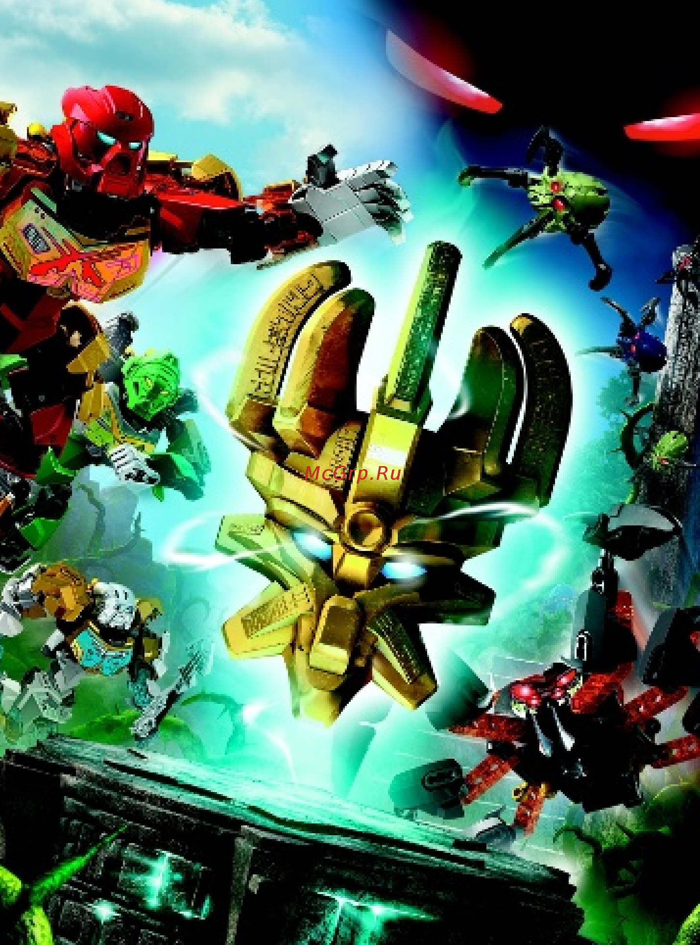 Lego bionicle 70786 гали - повелительница воды Инструкция по эксплуатации онлайн [31/36] 183690
